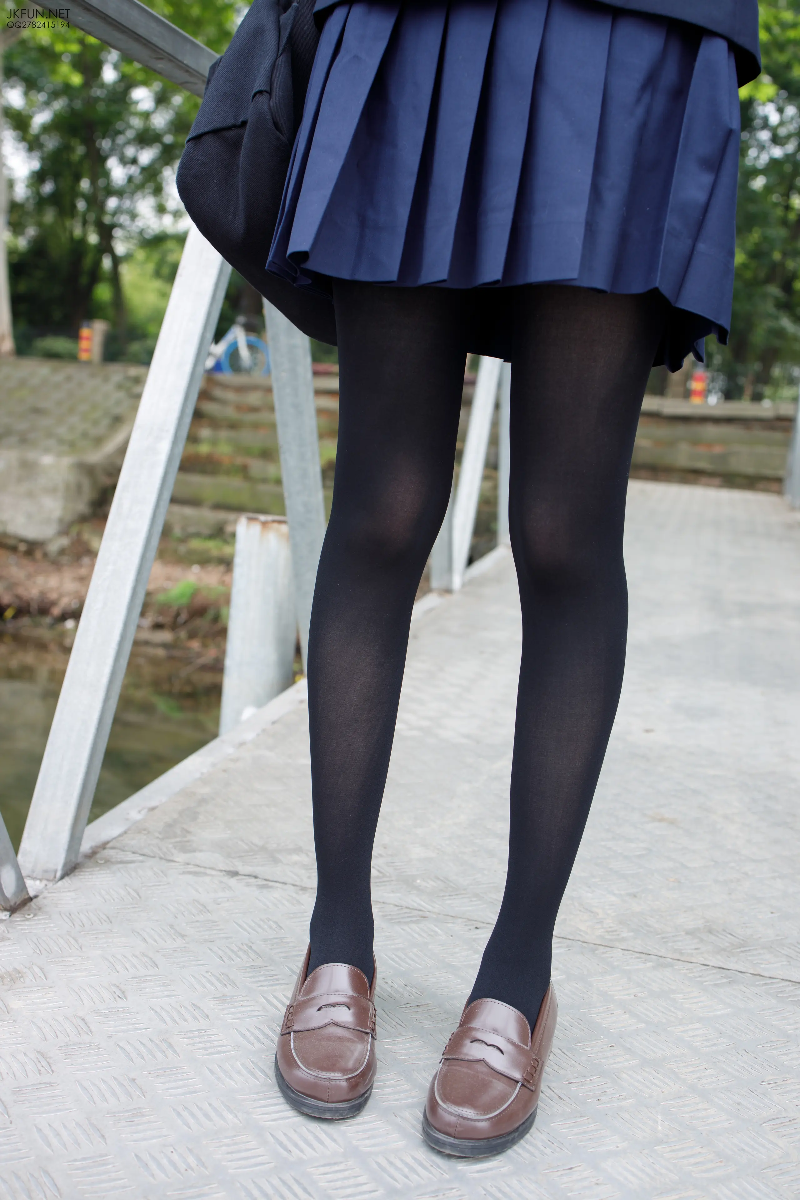 森萝财团 JKFUN Aika 日系黑丝 [140P]