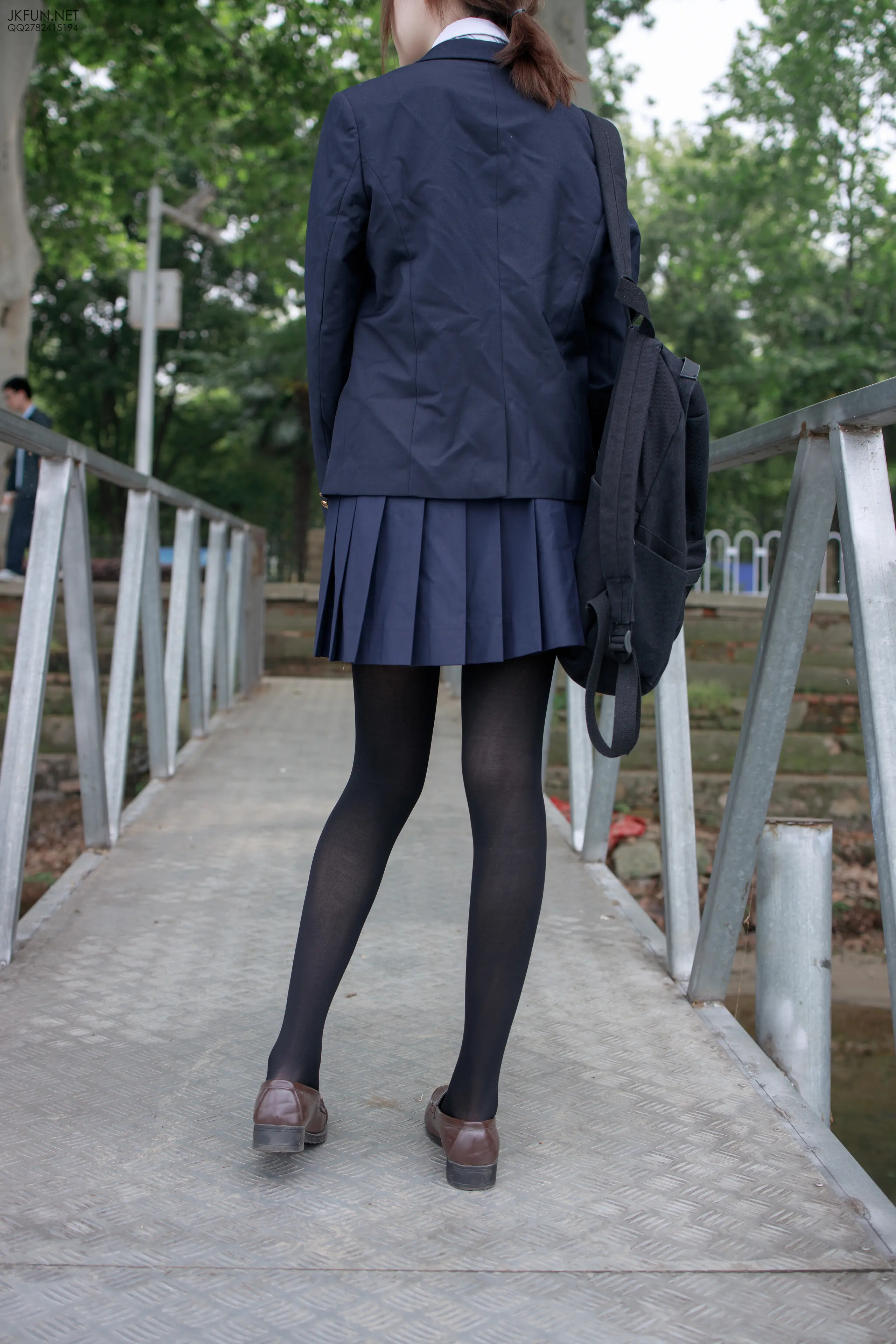 森萝财团 JKFUN Aika 日系黑丝 [140P]