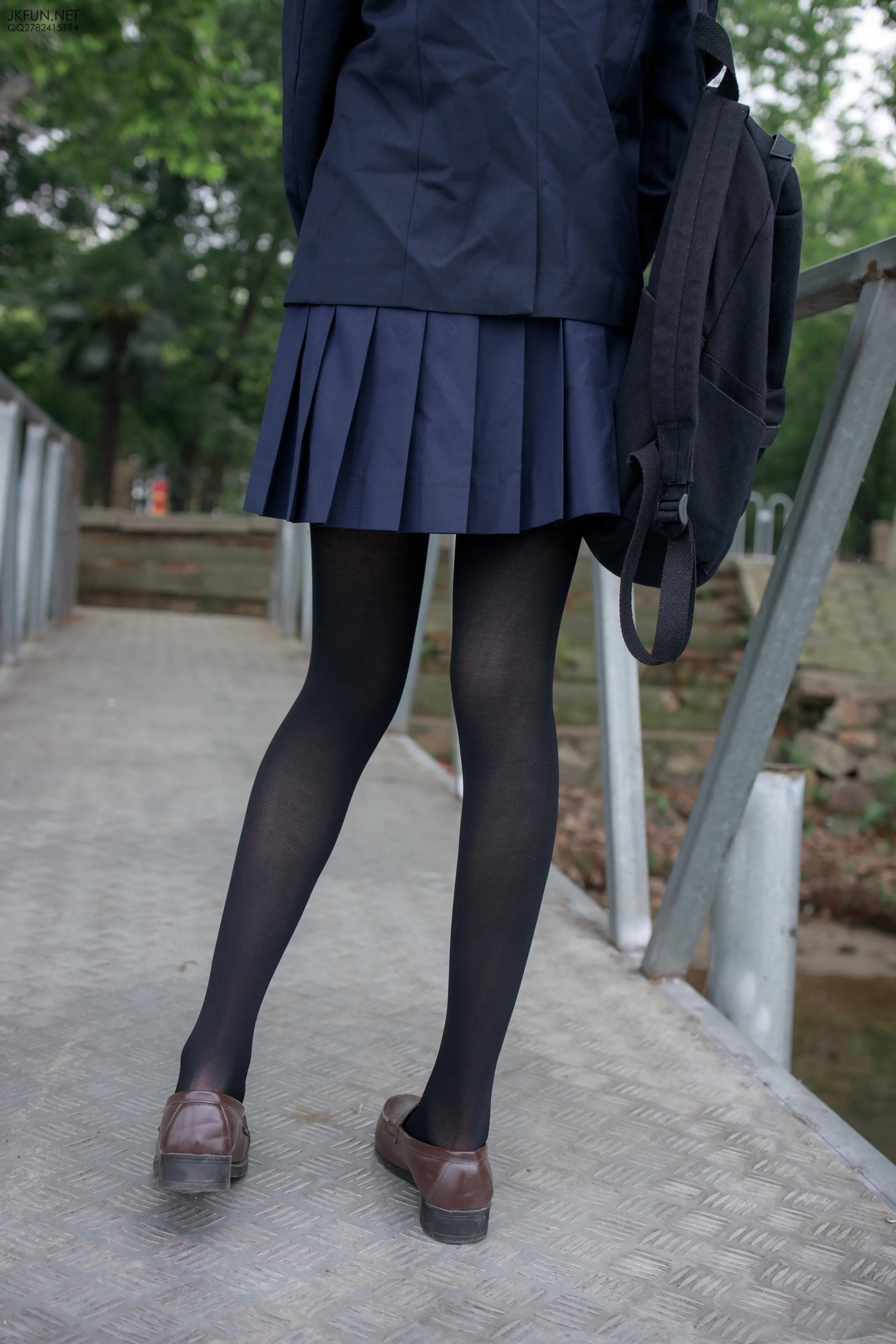 森萝财团 JKFUN Aika 日系黑丝 [140P]