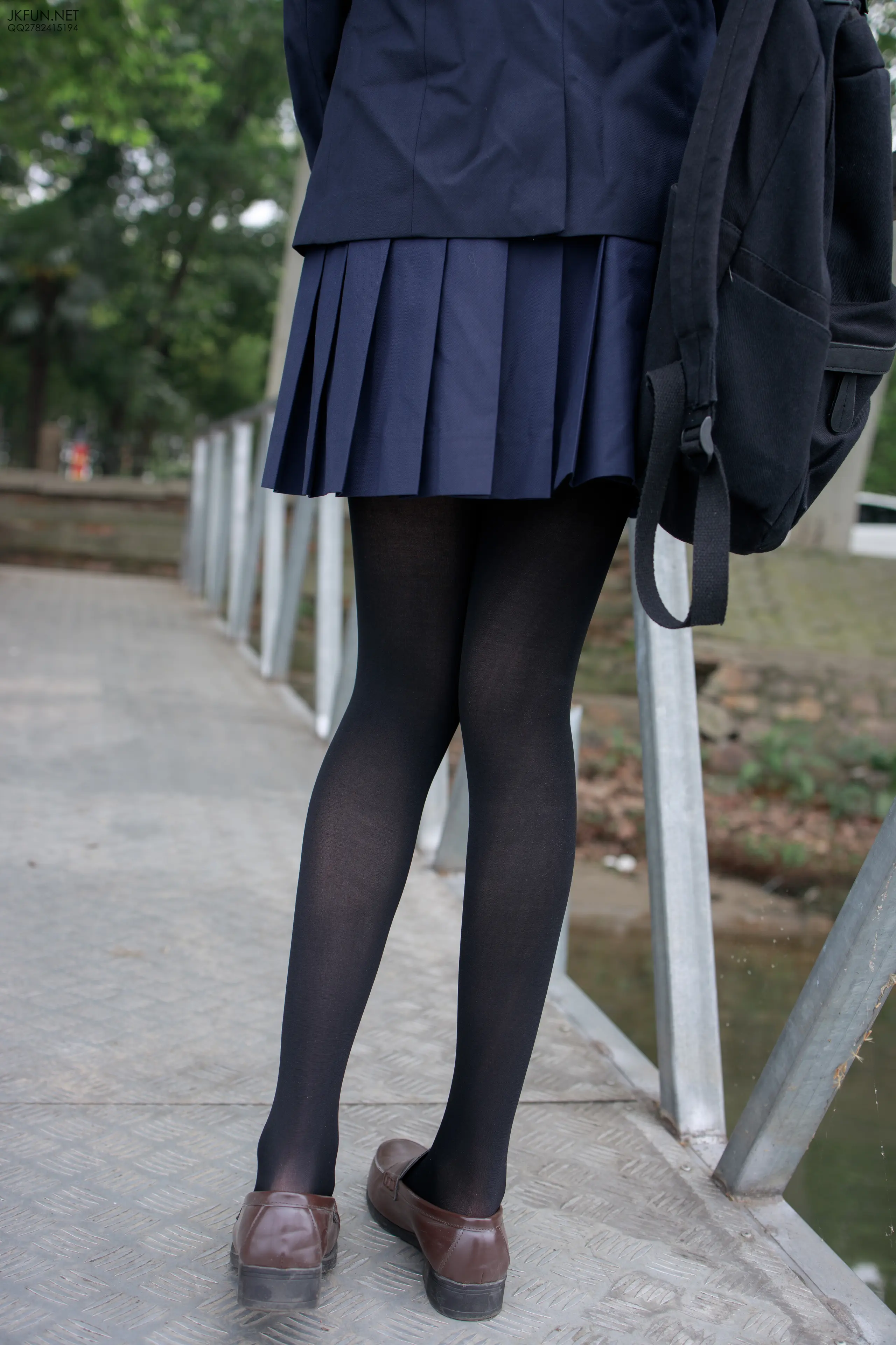 森萝财团 JKFUN Aika 日系黑丝 [140P]