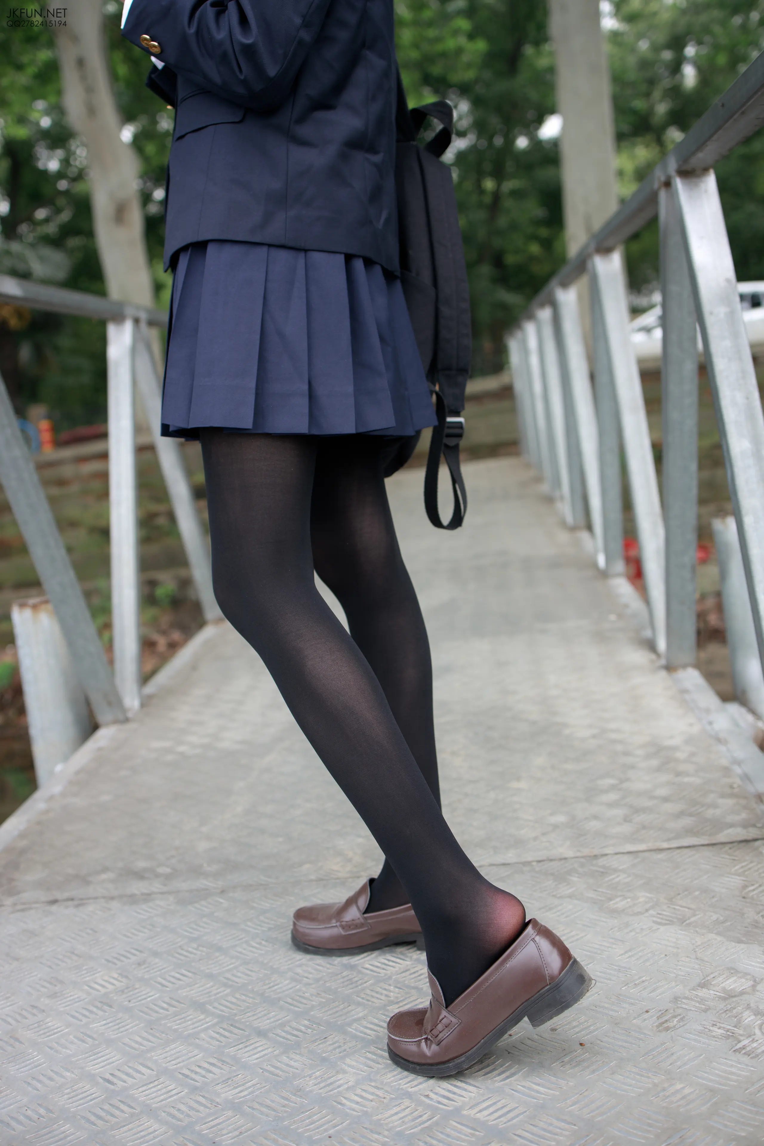 森萝财团 JKFUN Aika 日系黑丝 [140P]