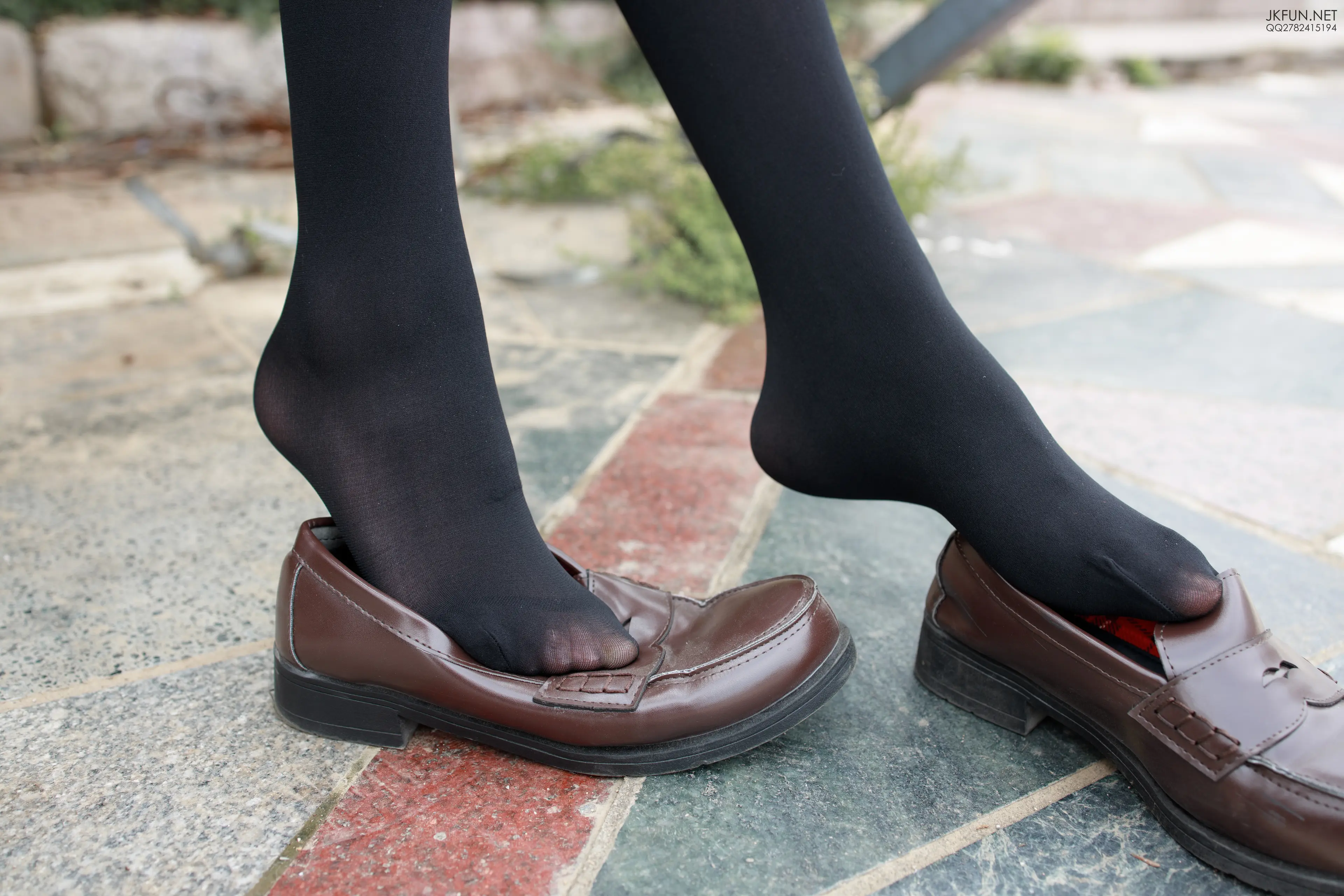 森萝财团 JKFUN Aika 日系黑丝 [140P]