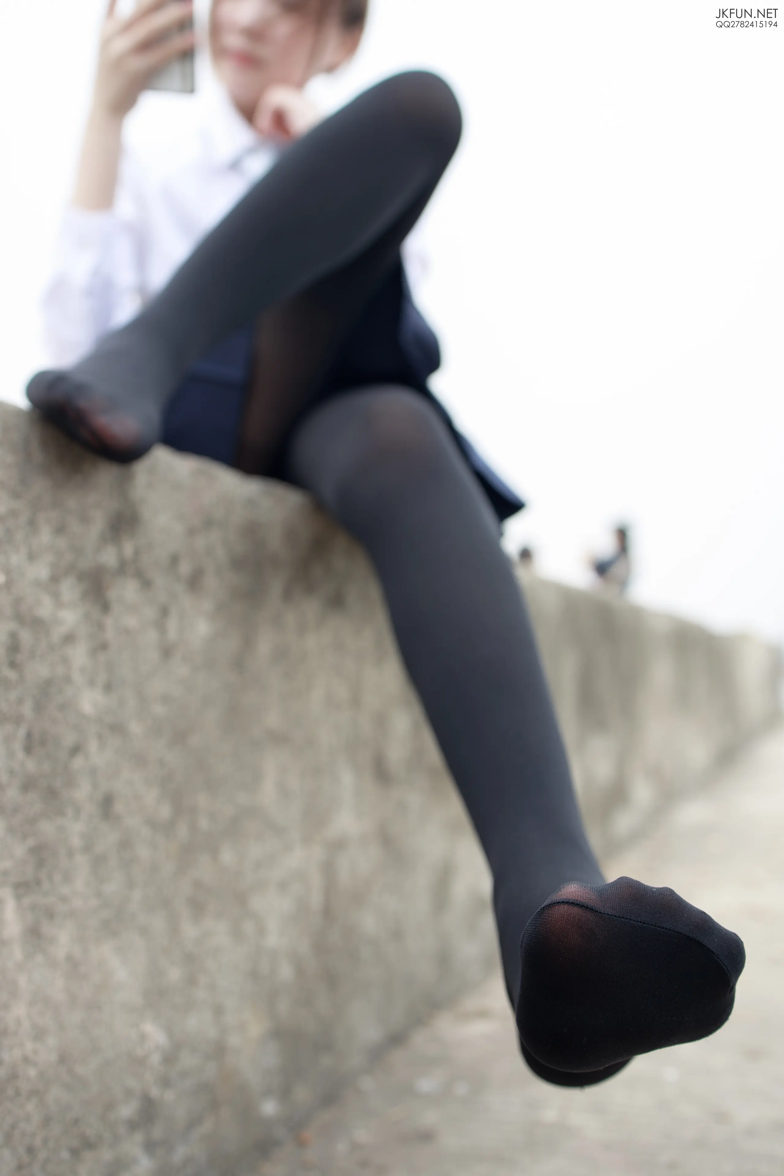 森萝财团 JKFUN Aika 日系黑丝 [140P]