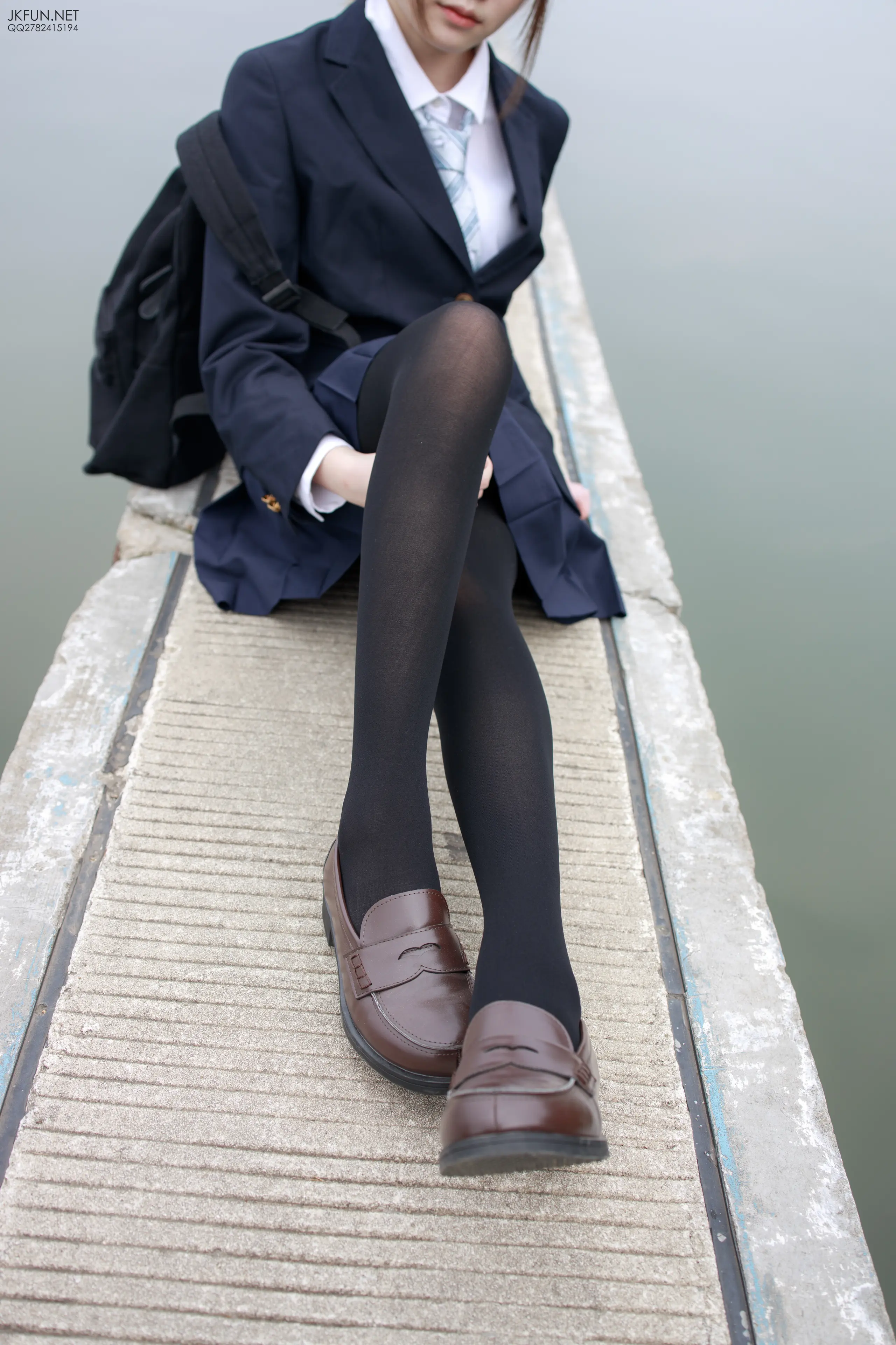 森萝财团 JKFUN Aika 日系黑丝 [140P]