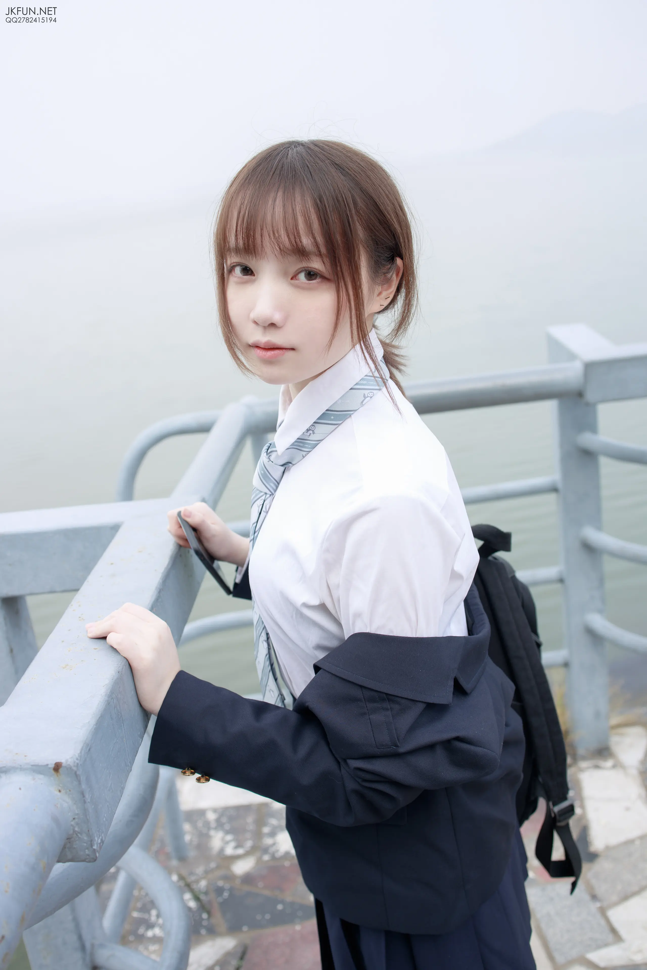 森萝财团 JKFUN Aika 日系黑丝 [140P]