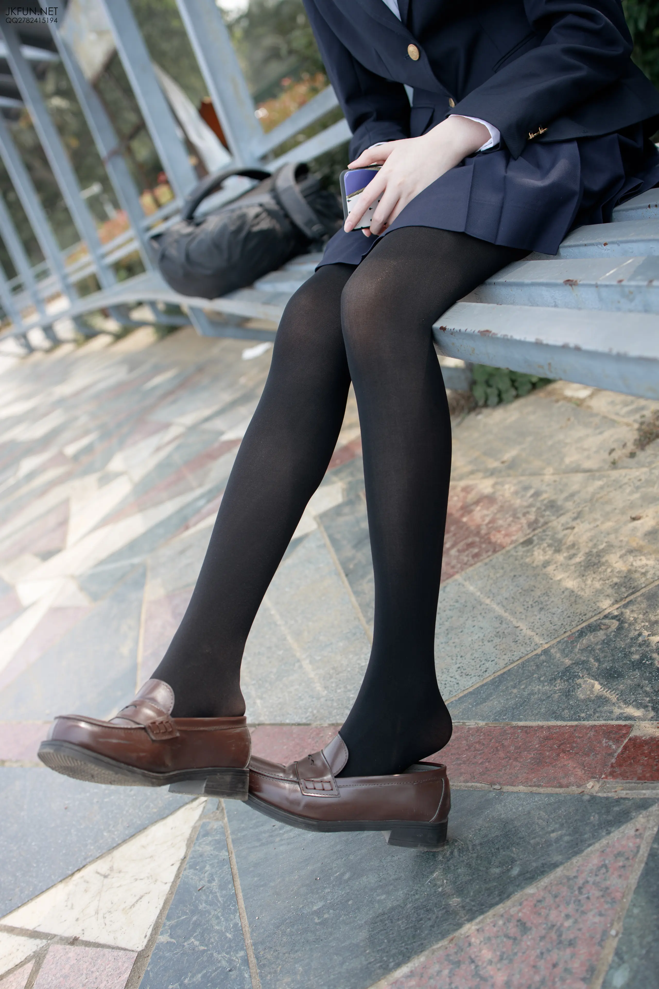 森萝财团 JKFUN Aika 日系黑丝 [140P]