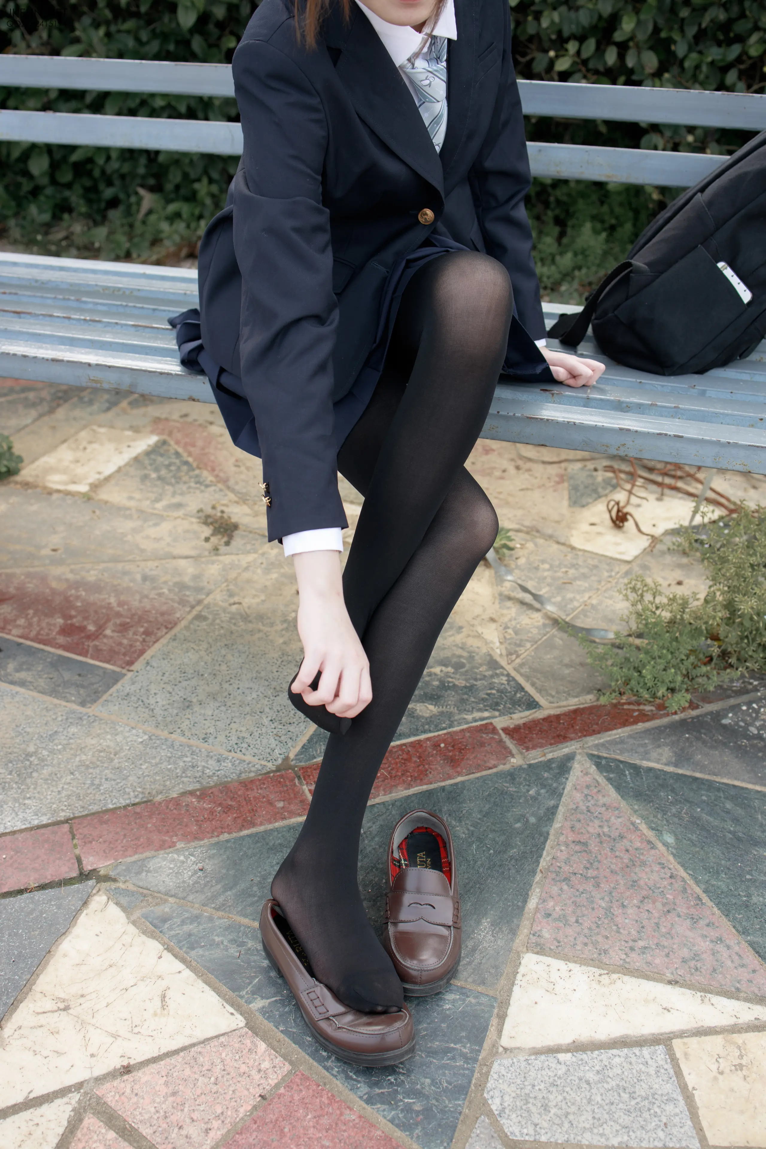 森萝财团 JKFUN Aika 日系黑丝 [140P]