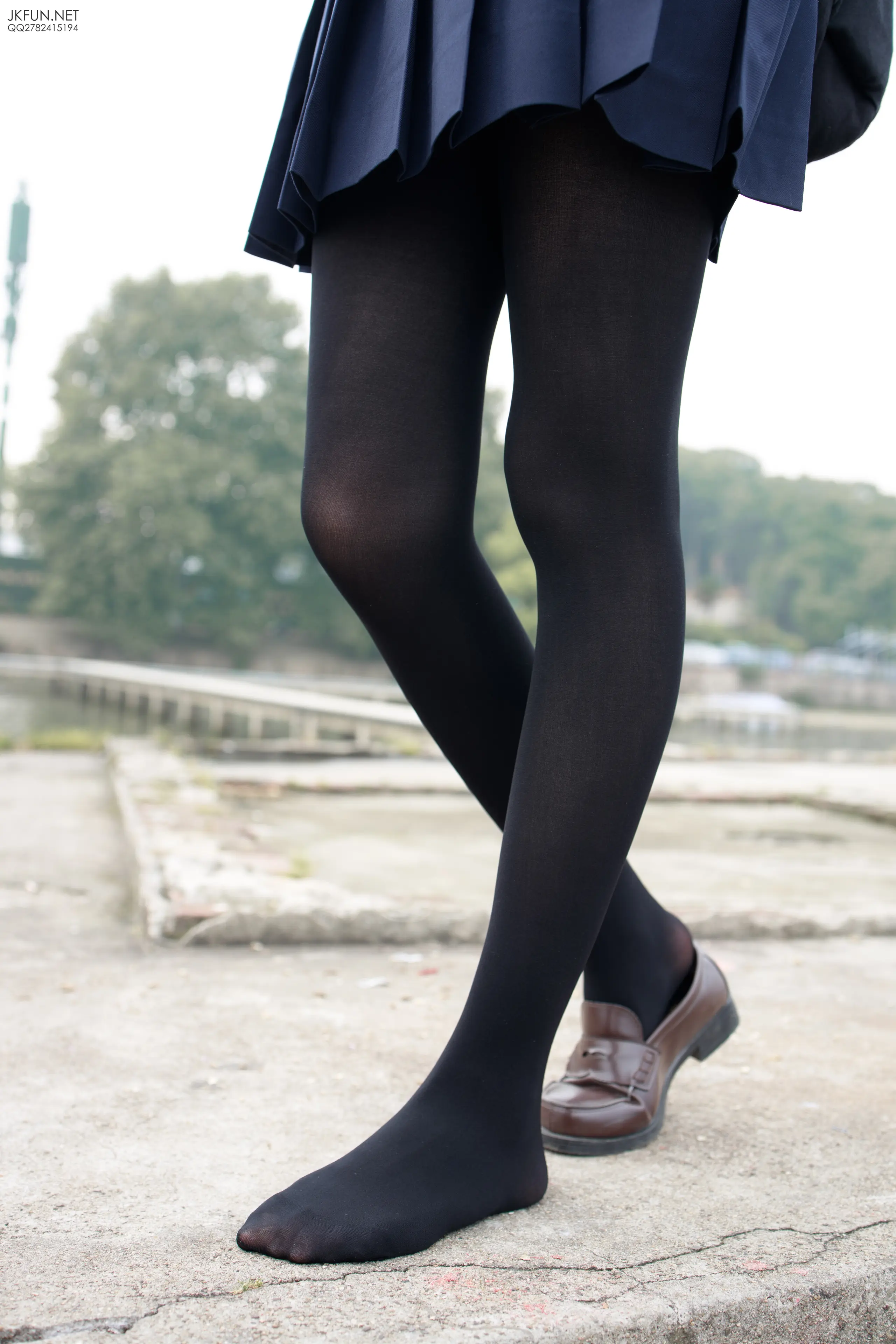 森萝财团 JKFUN Aika 日系黑丝 [140P]