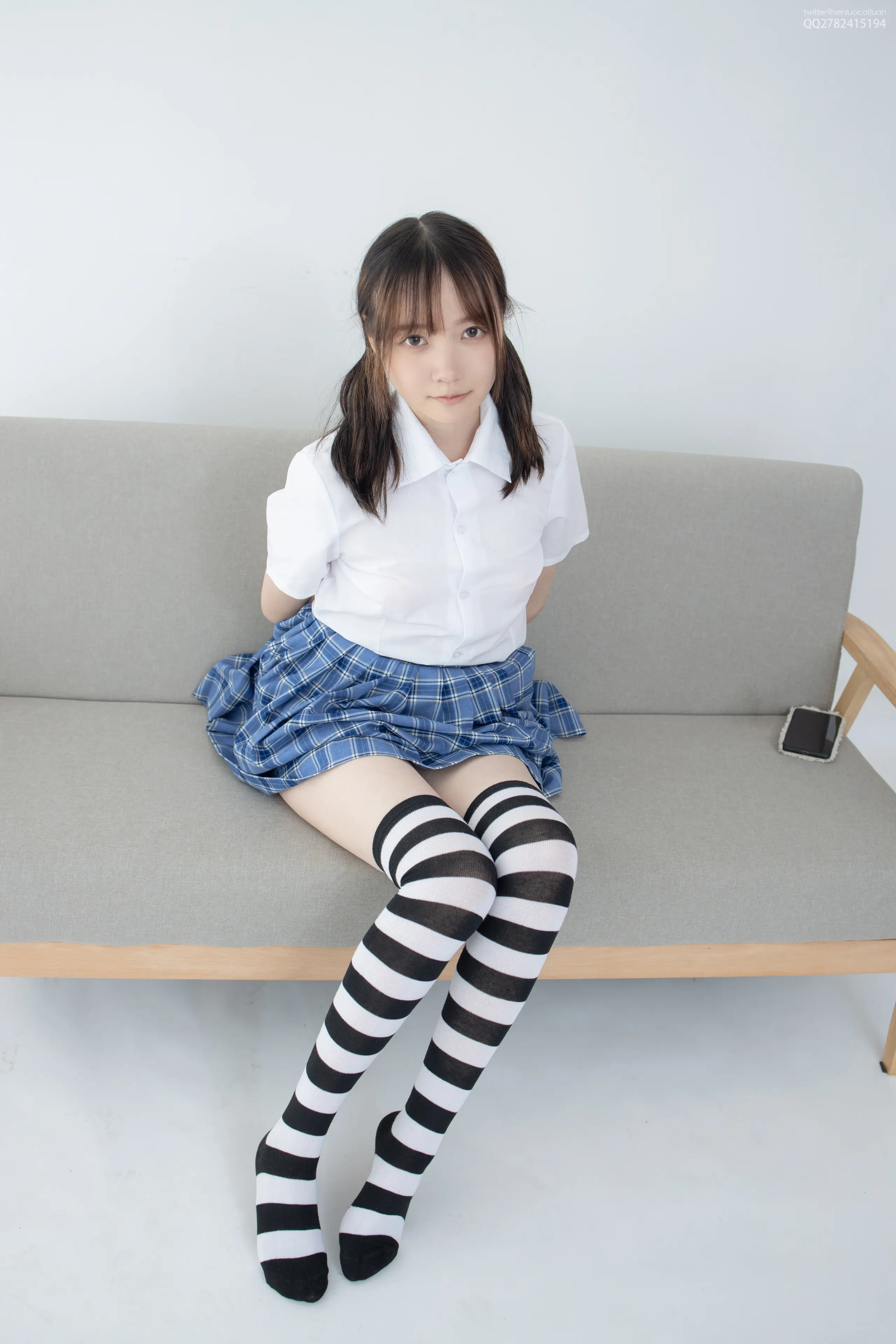 森萝财团 JKFUN Aika 百元团定制1-4 黑白高筒袜 [36P]