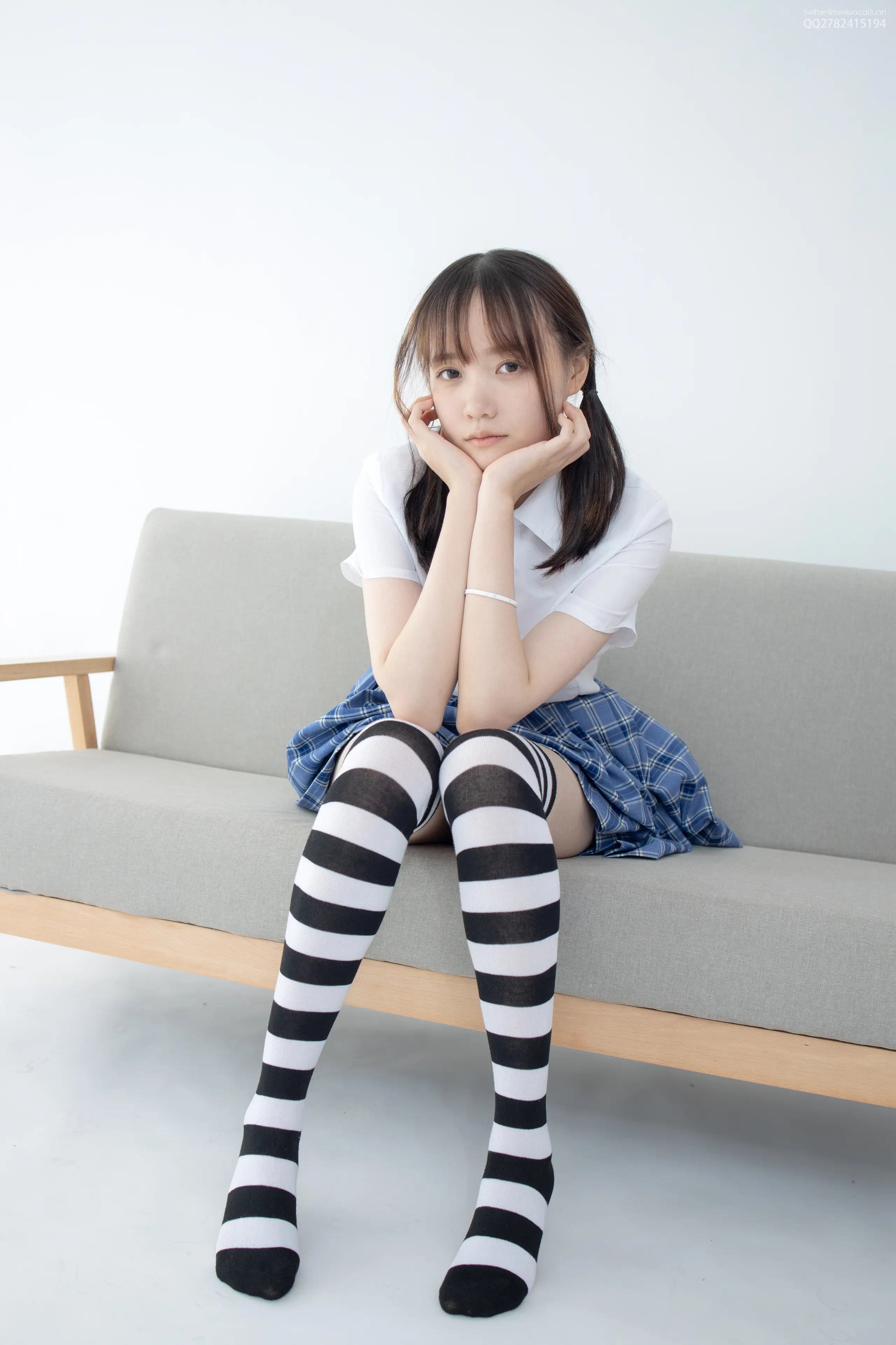 森萝财团 JKFUN Aika 百元团定制1-4 黑白高筒袜 [36P]