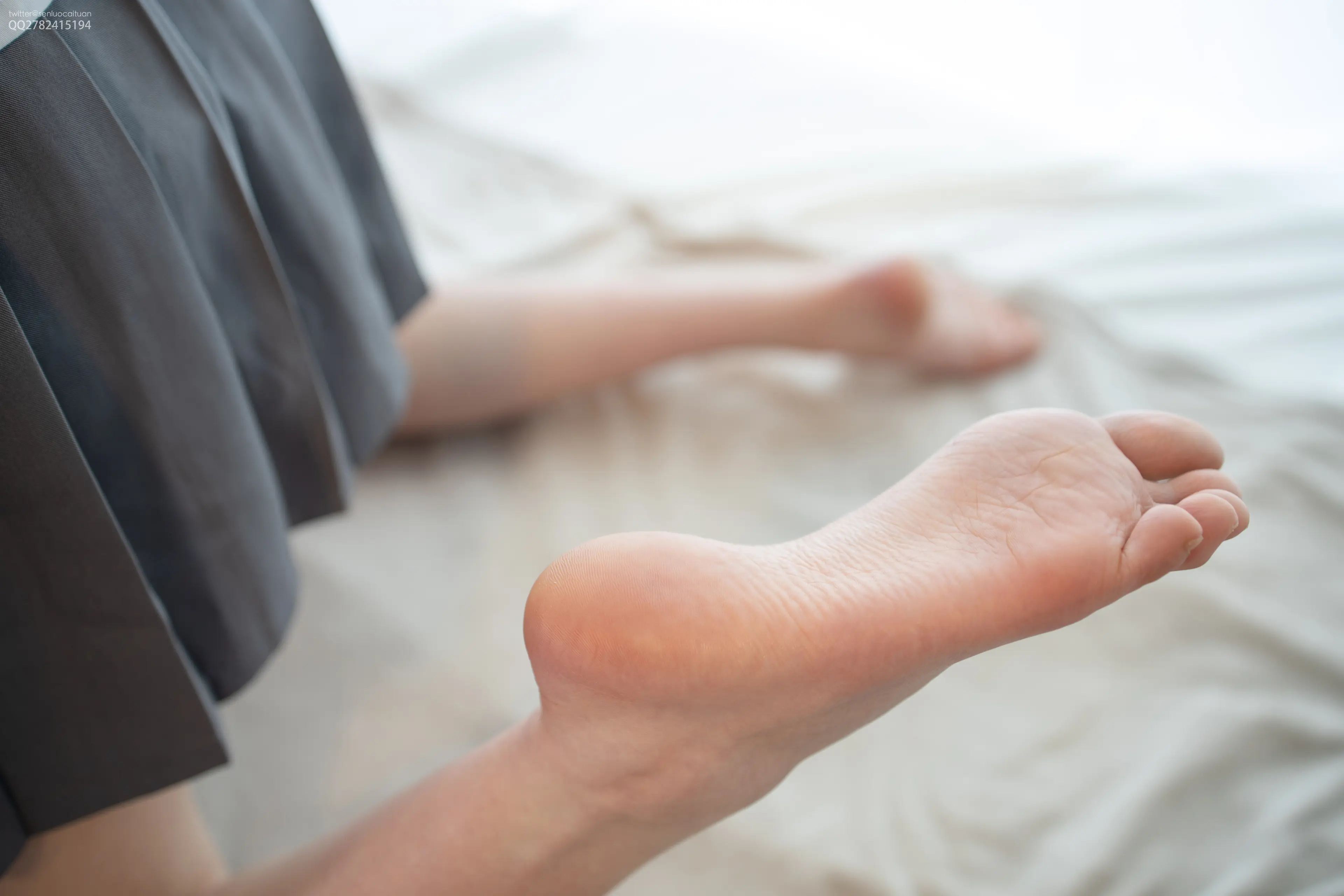 森萝财团 JKFUN Aika 百圆定制1.5-1 JK制服果足 [69P]