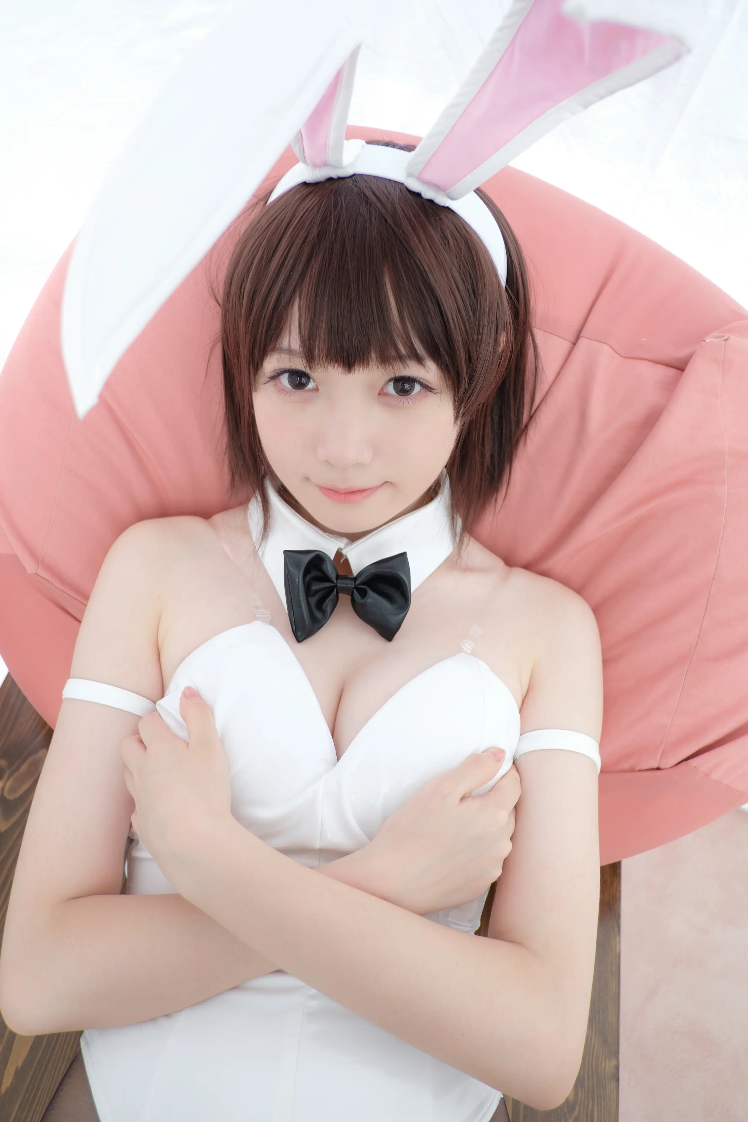 森萝财团 LOVEPLUS 黑丝网袜兔女郎 [148P]