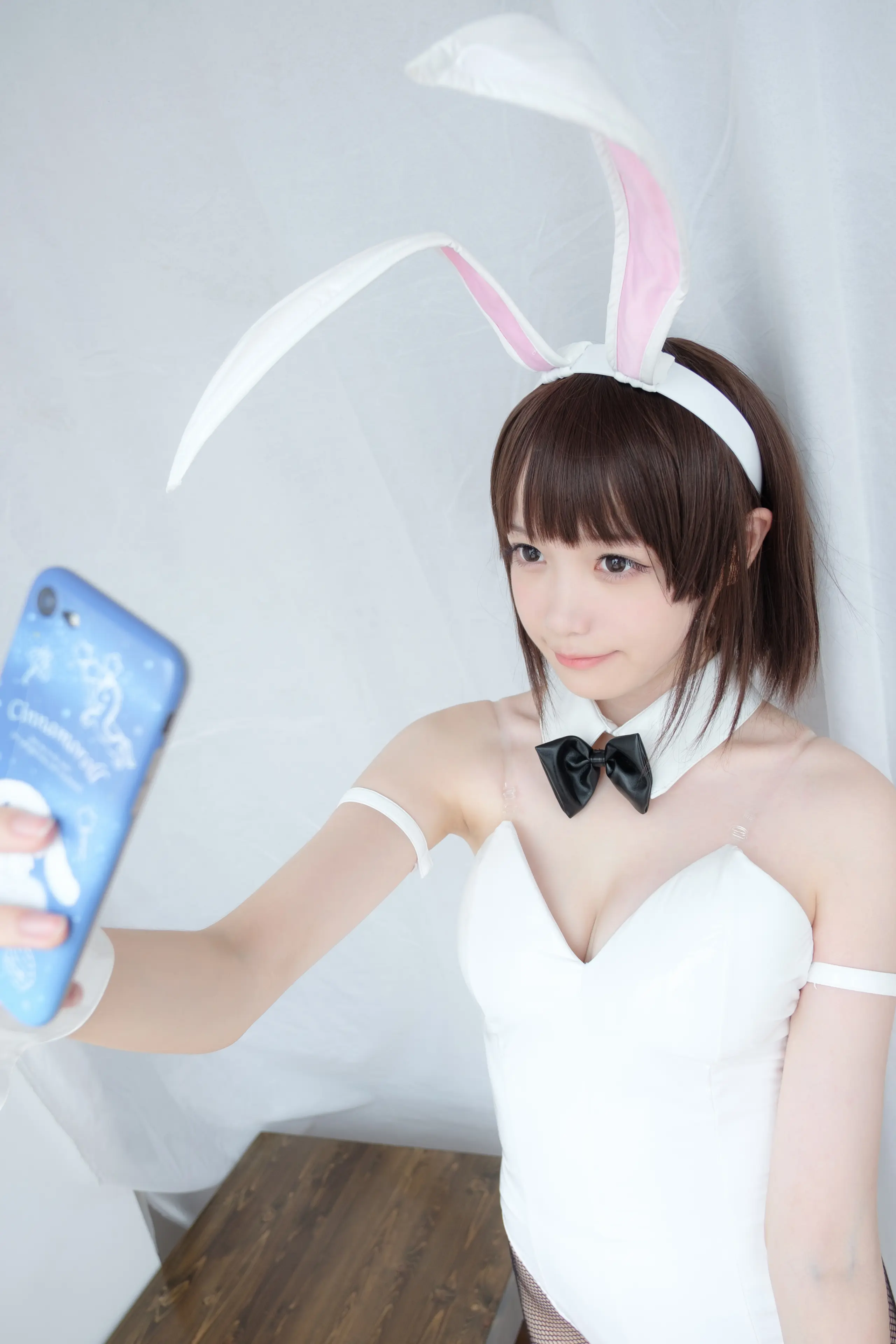 森萝财团 LOVEPLUS 黑丝网袜兔女郎 [148P]