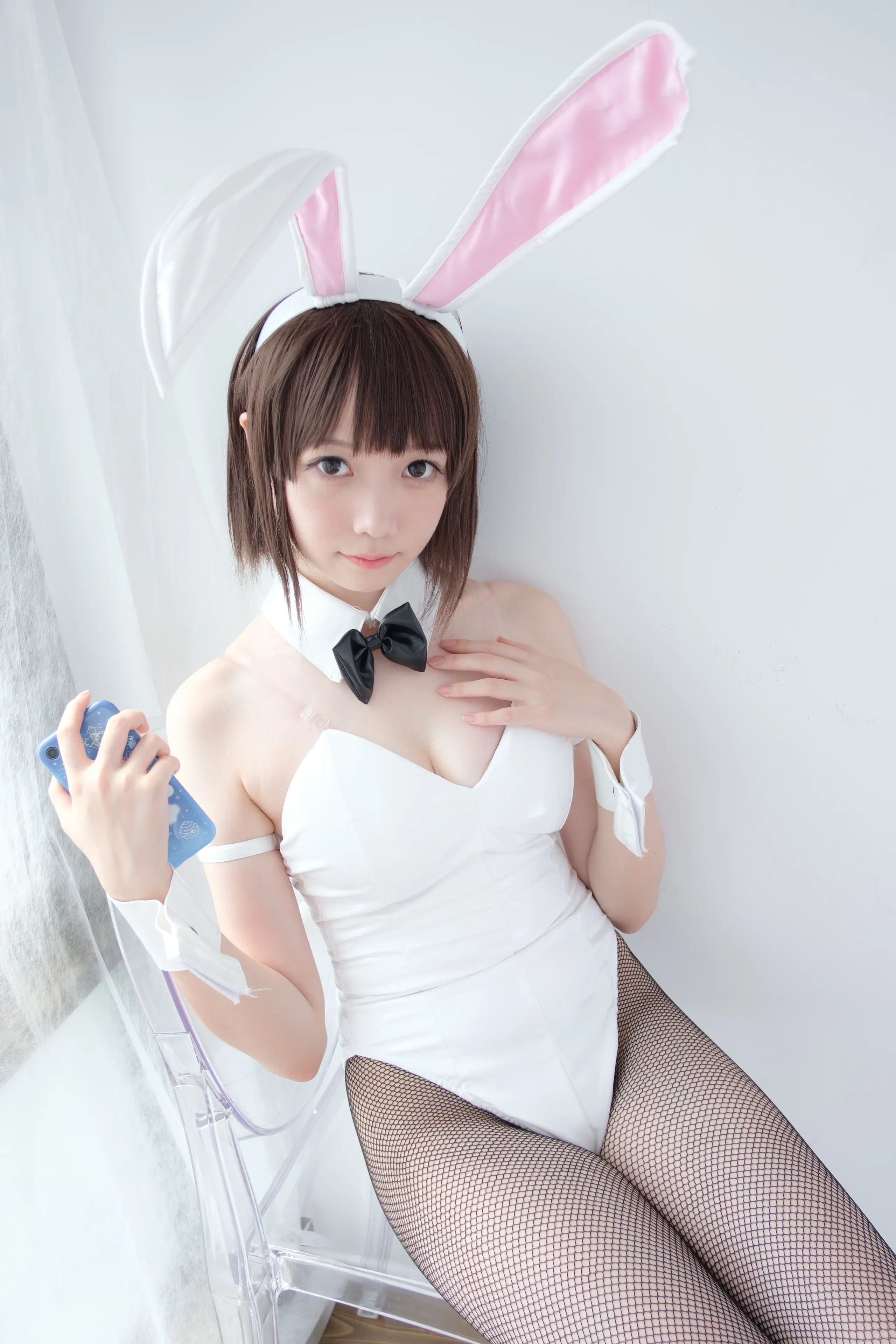 森萝财团 LOVEPLUS 黑丝网袜兔女郎 [148P]