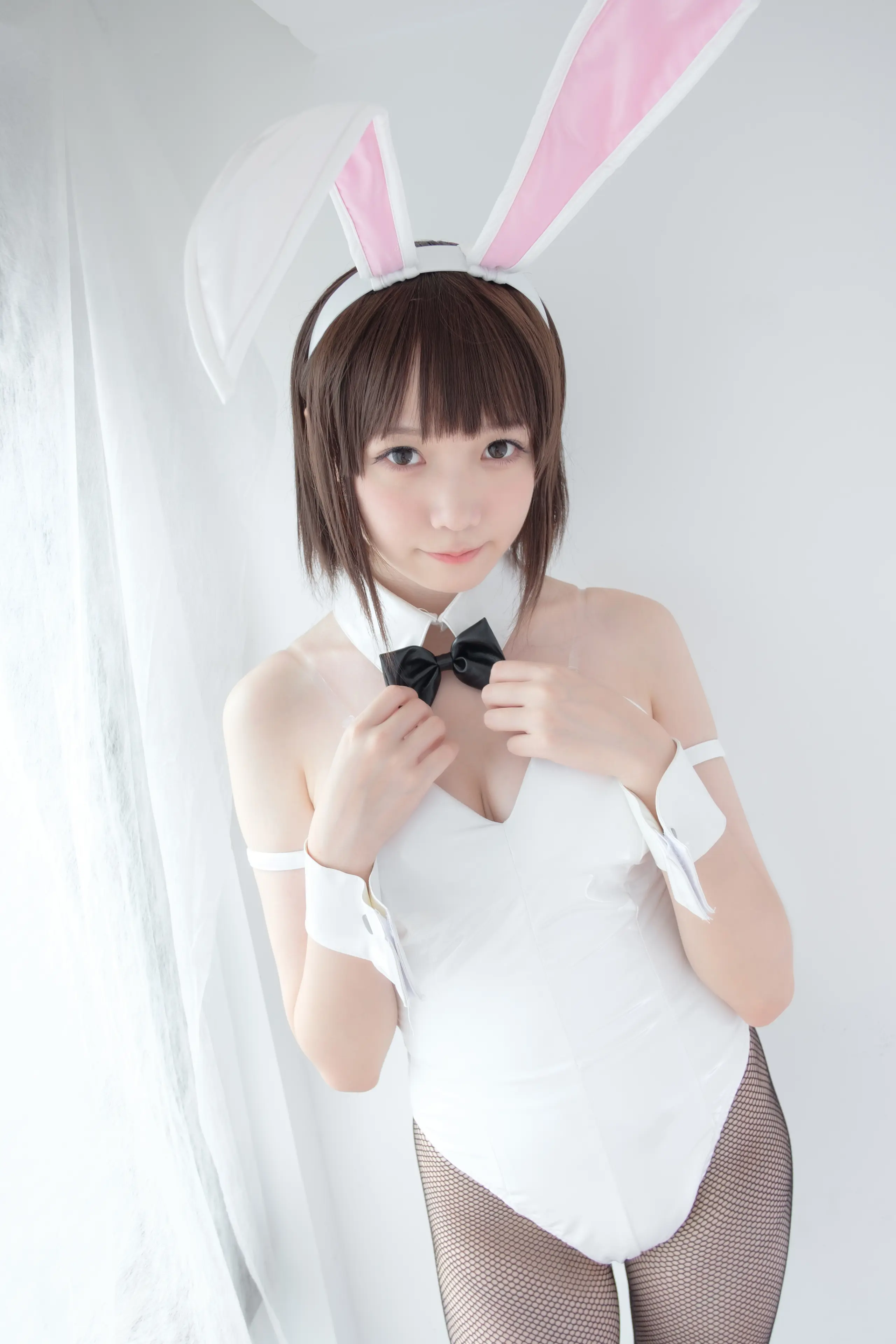 森萝财团 LOVEPLUS 黑丝网袜兔女郎 [148P]