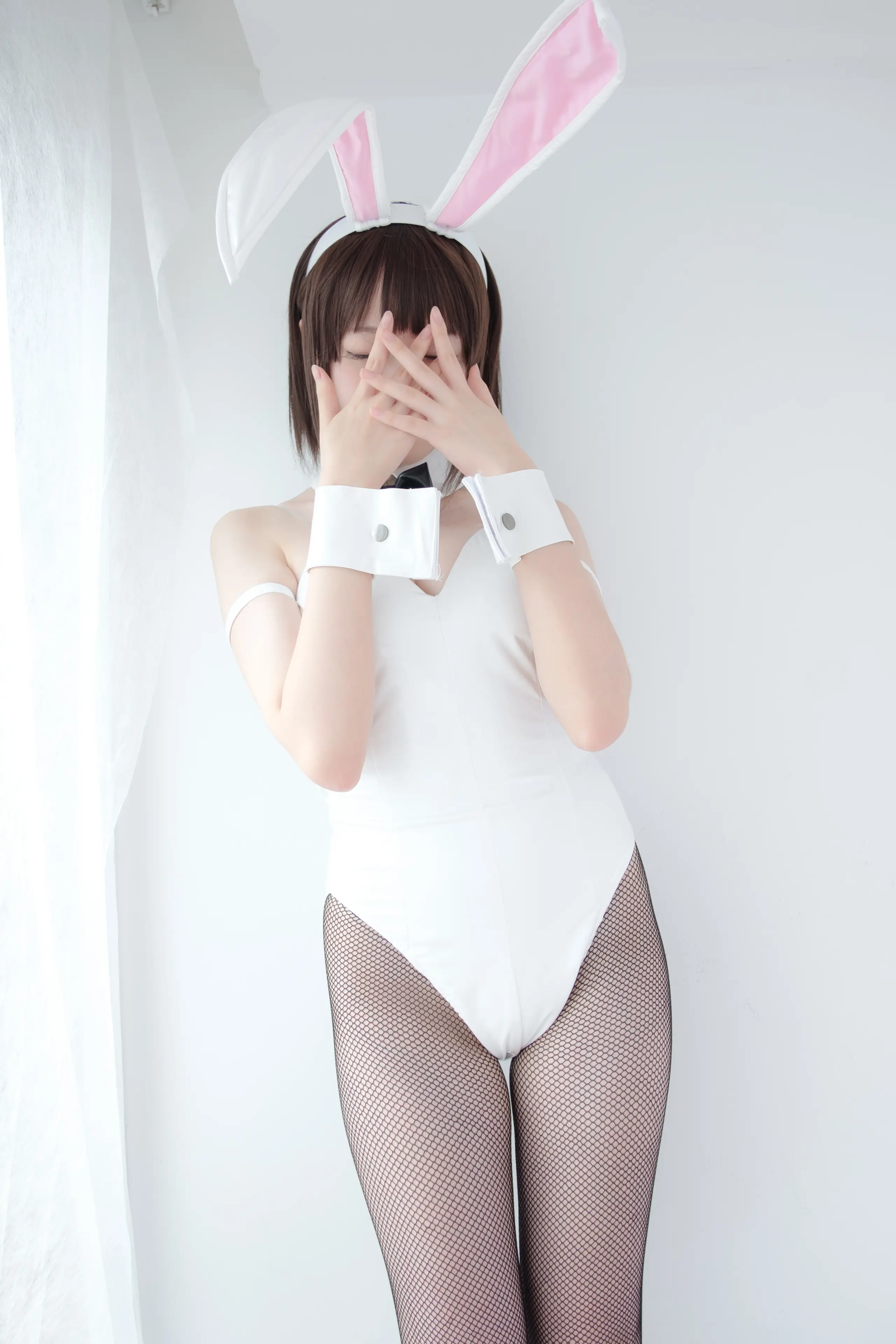 森萝财团 LOVEPLUS 黑丝网袜兔女郎 [148P]