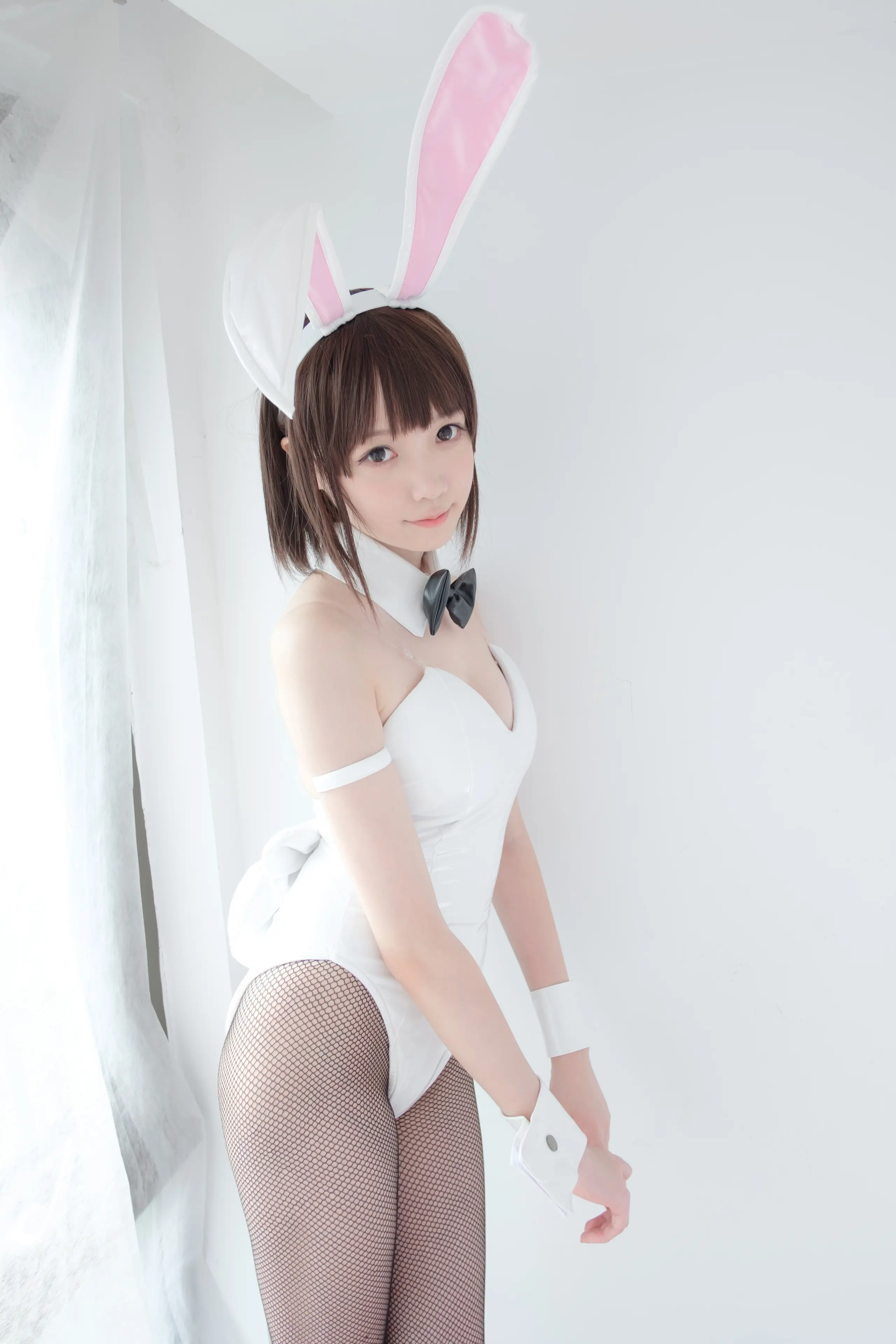 森萝财团 LOVEPLUS 黑丝网袜兔女郎 [148P]