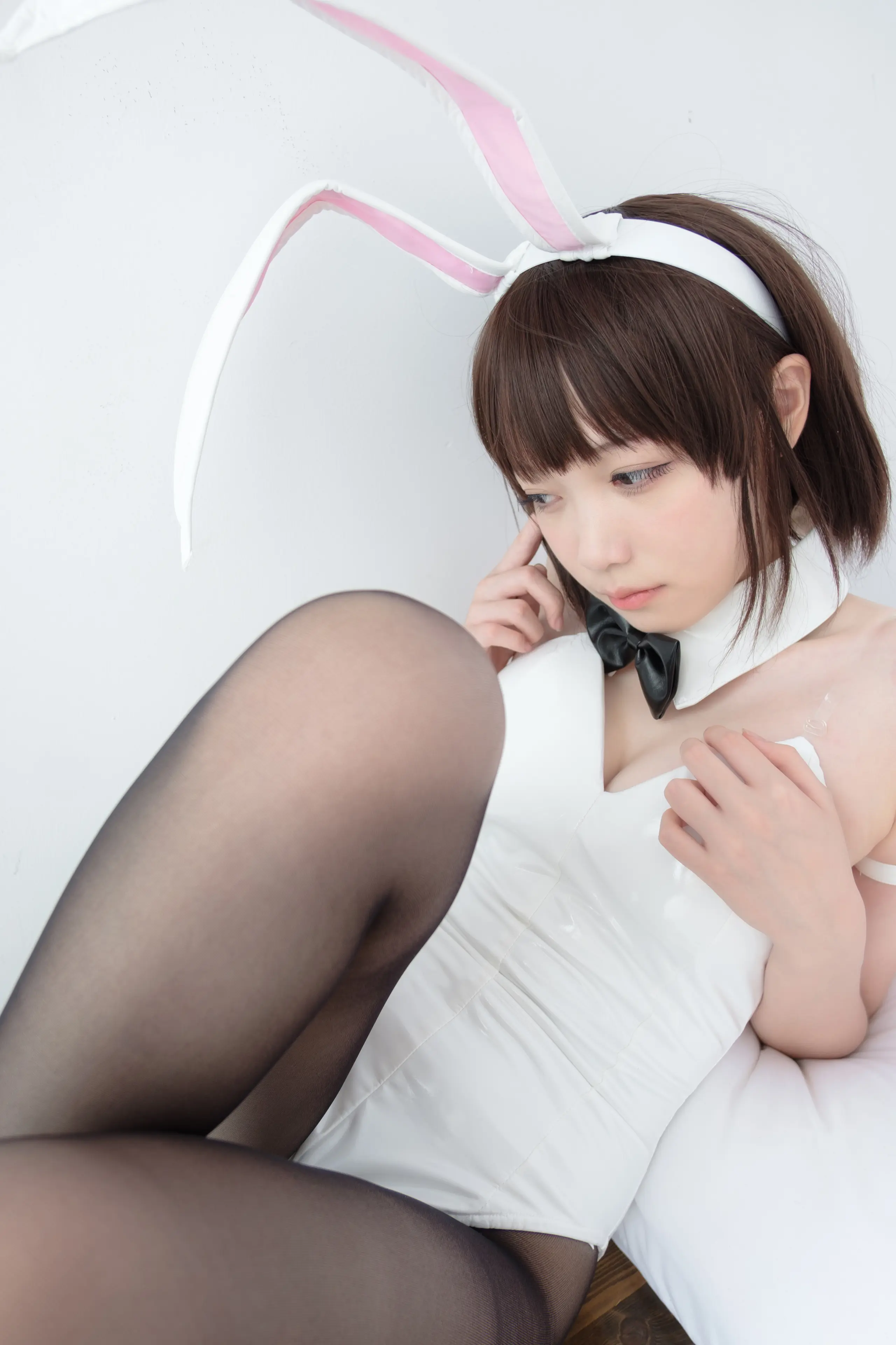 森萝财团 LOVEPLUS 黑丝网袜兔女郎 [148P]