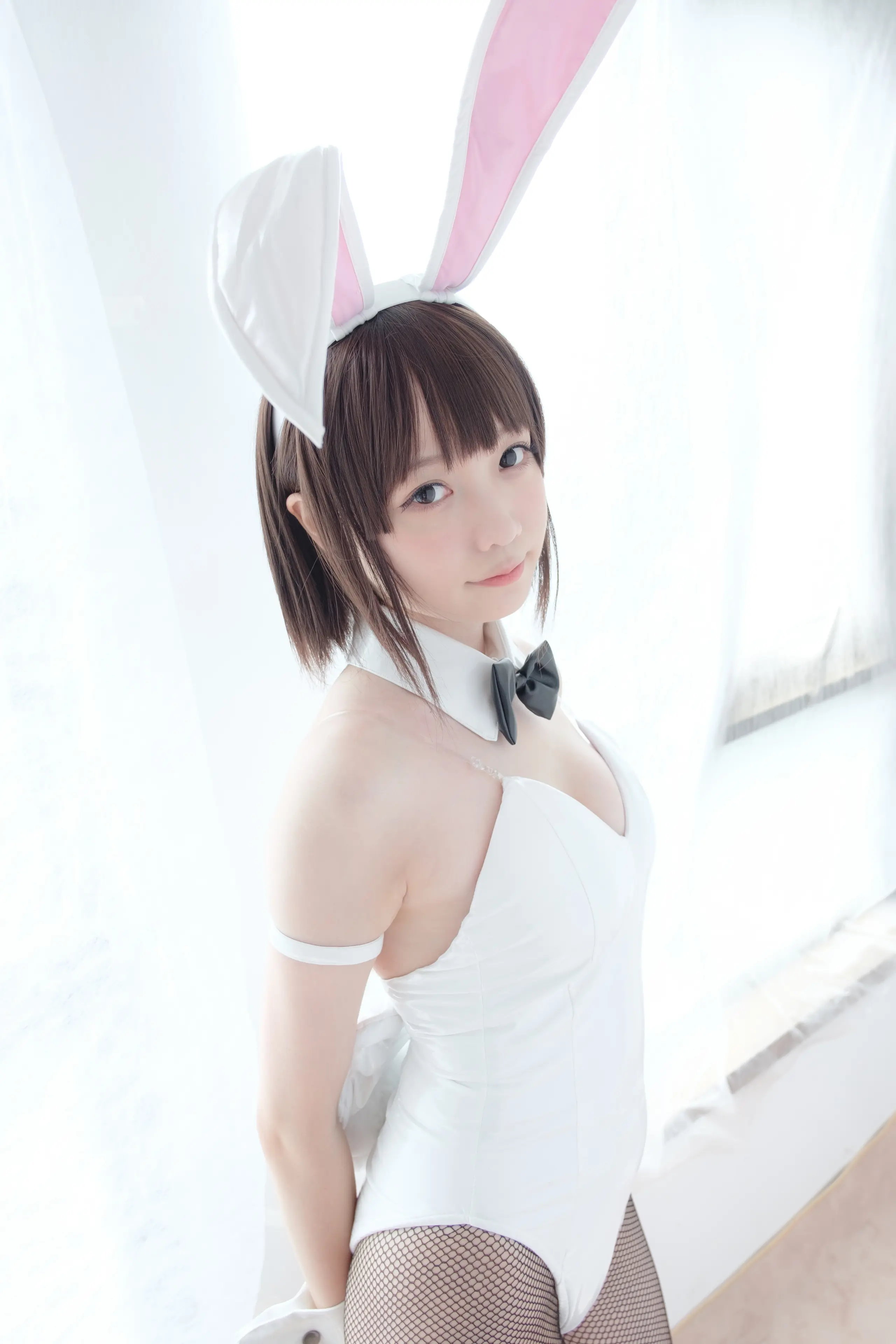 森萝财团 LOVEPLUS 黑丝网袜兔女郎 [148P]