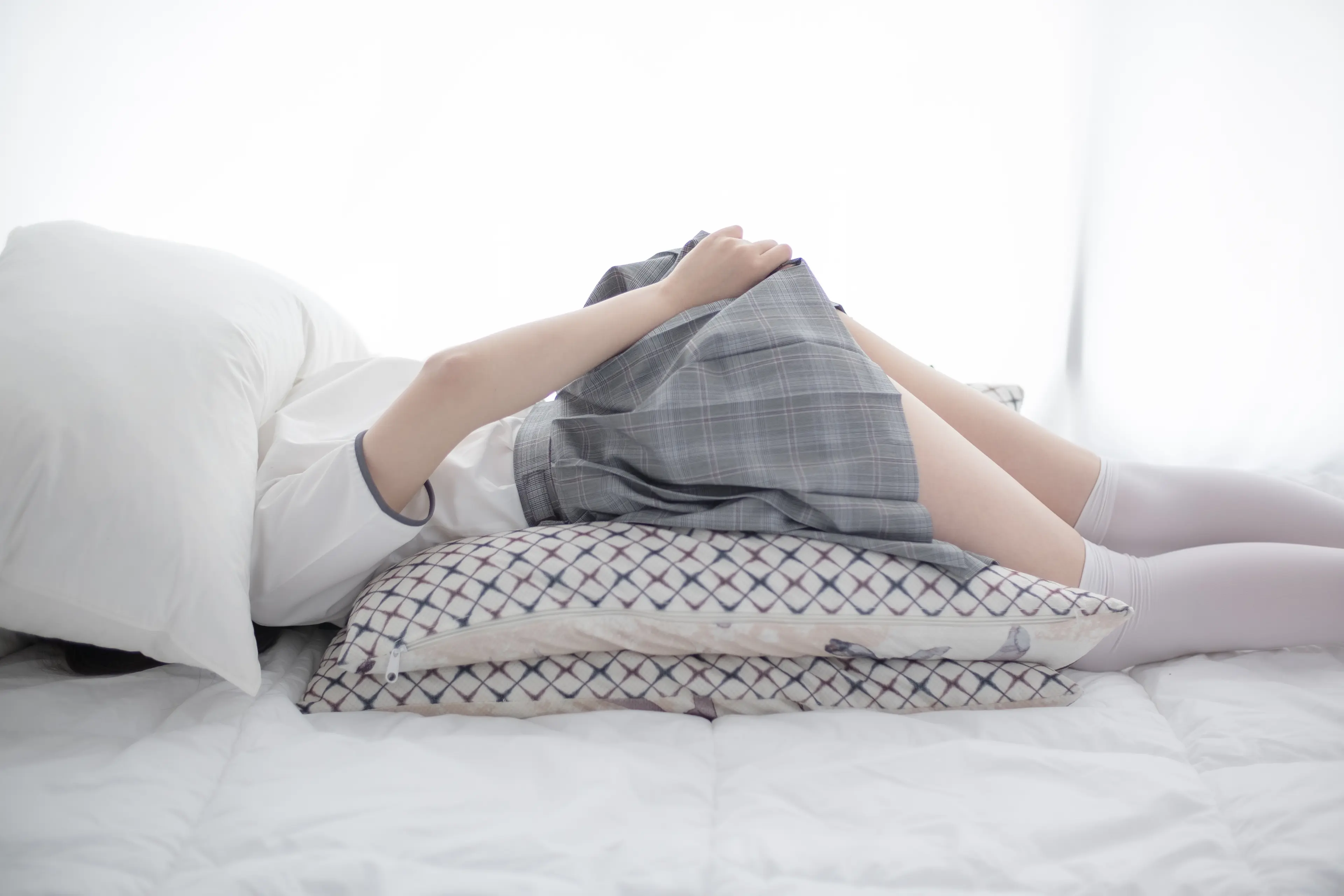 森萝财团 R15 床上JK白丝 [84P]