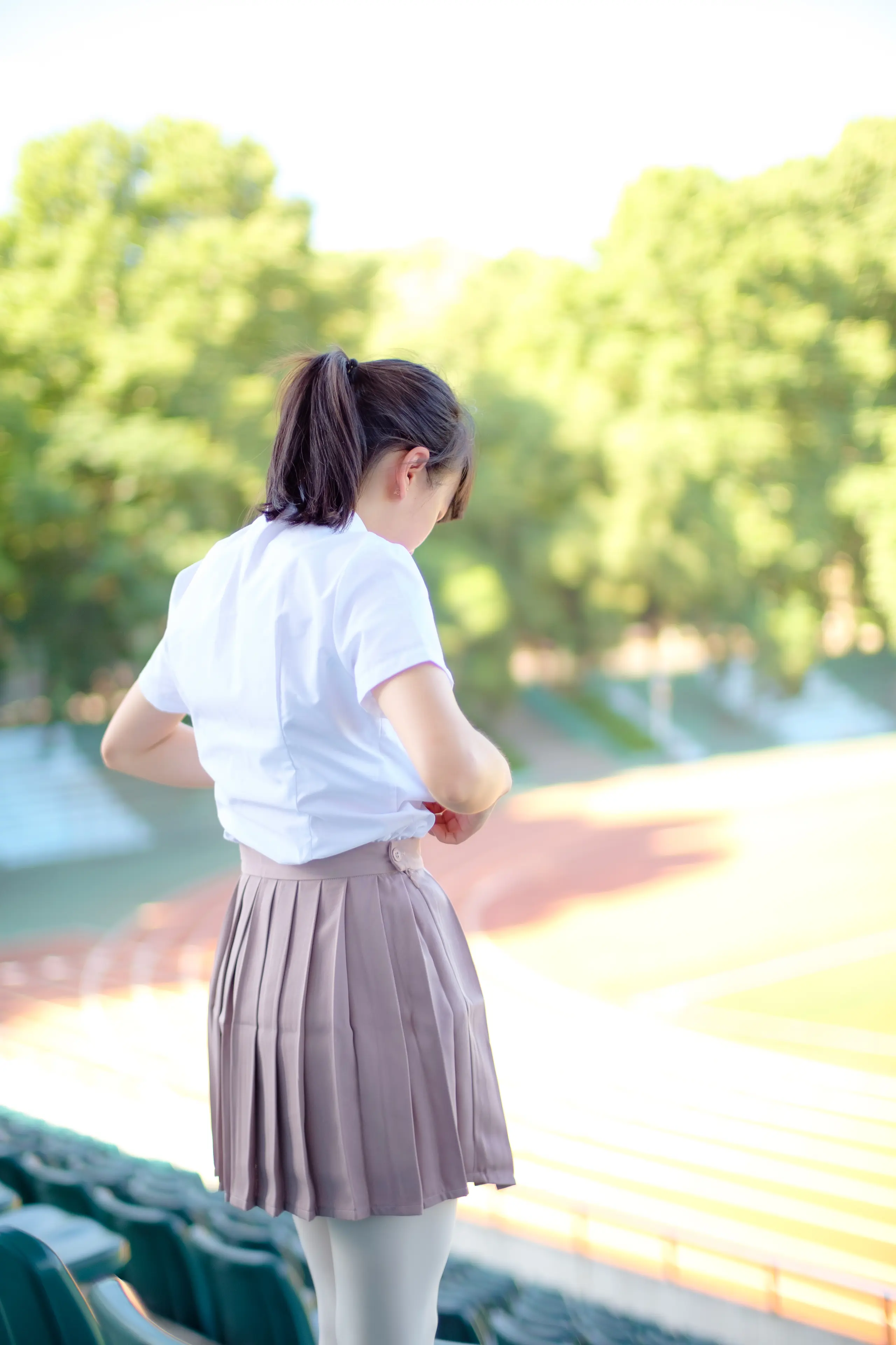 森萝财团 R15 操场上的白丝 [67P]