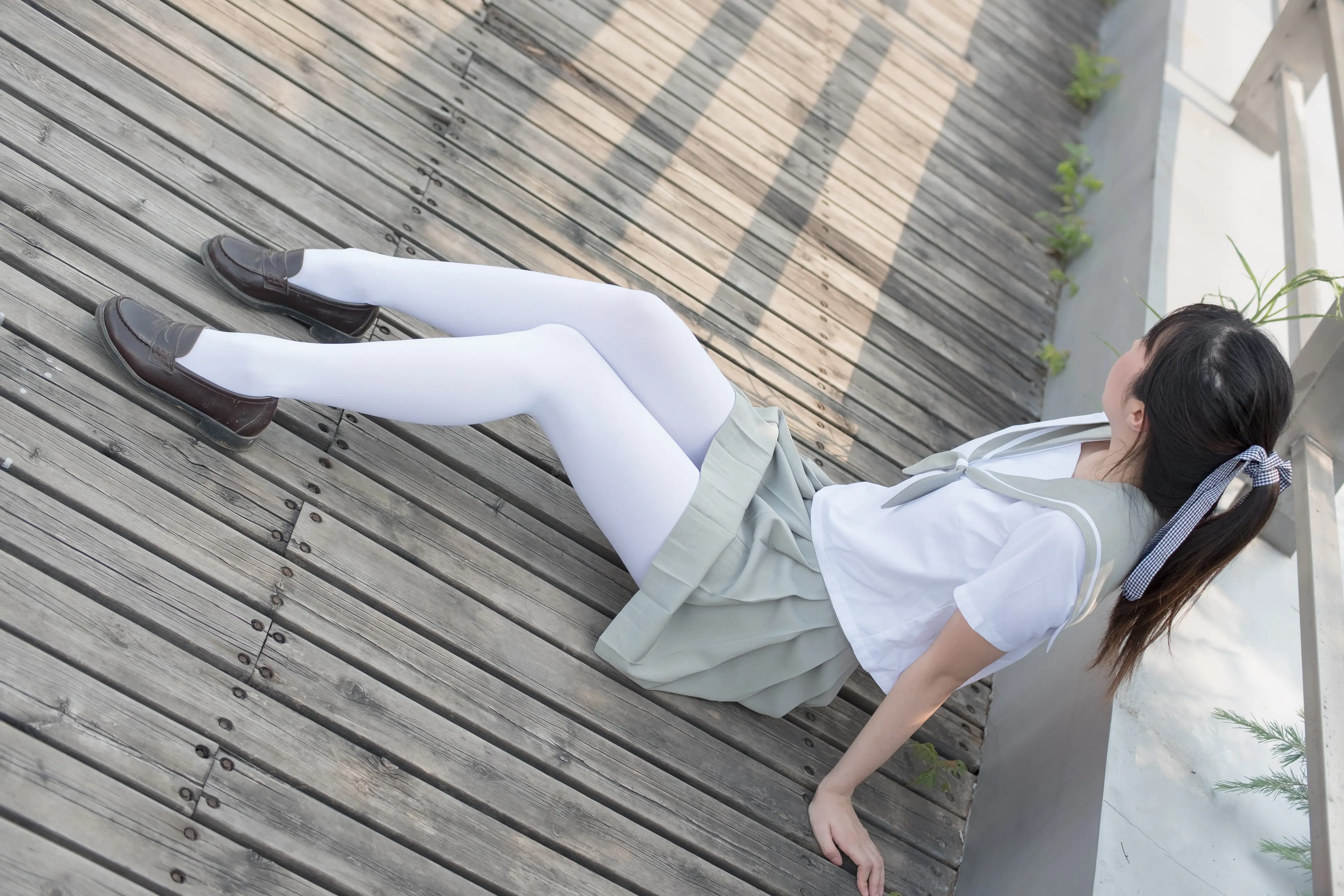 森萝财团 R15 JK白丝户外 [79P]