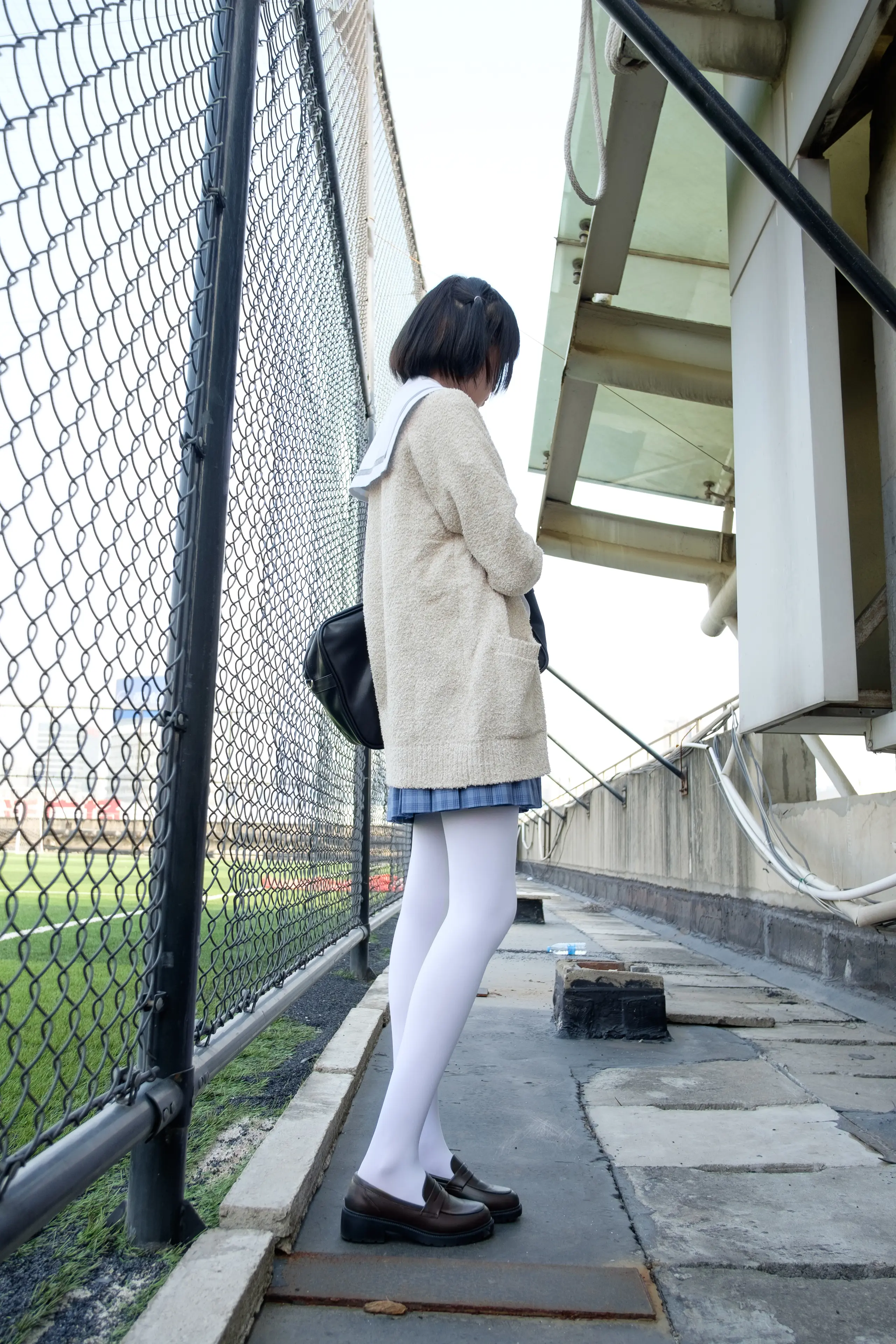 森萝财团 SSR 天台上的白丝 [74P]