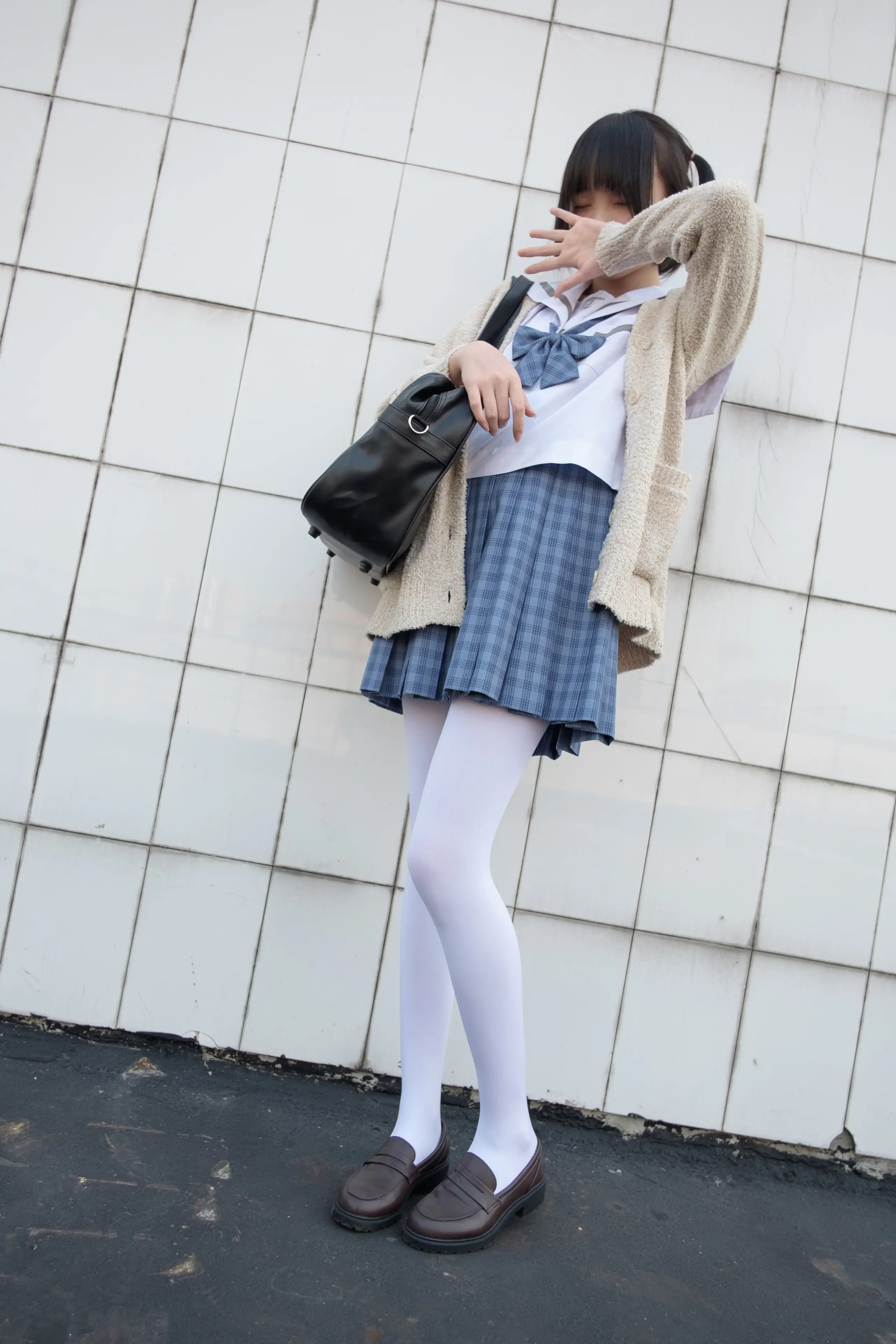 森萝财团 SSR 天台上的白丝 [74P]