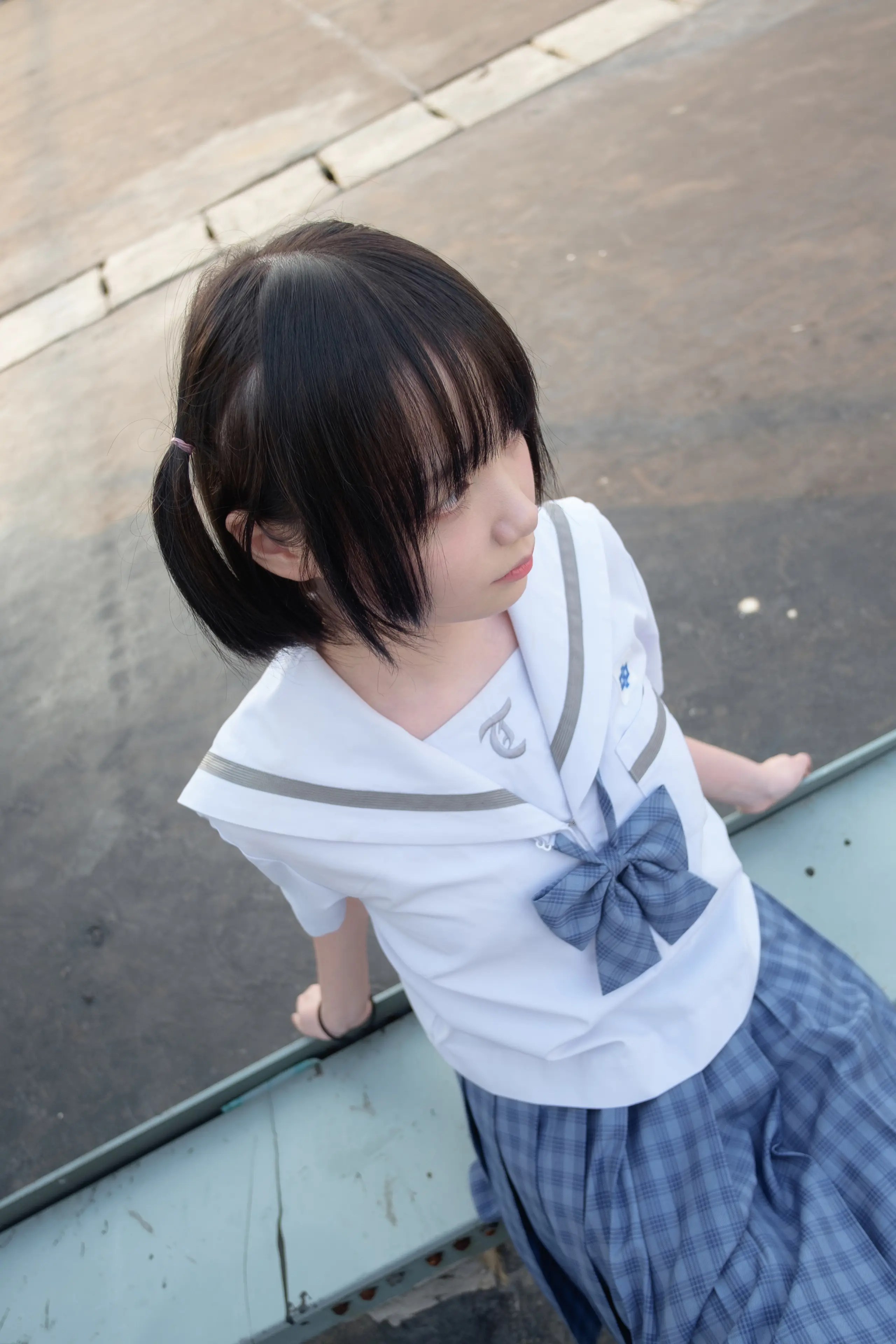 森萝财团 SSR 天台上的白丝 [74P]