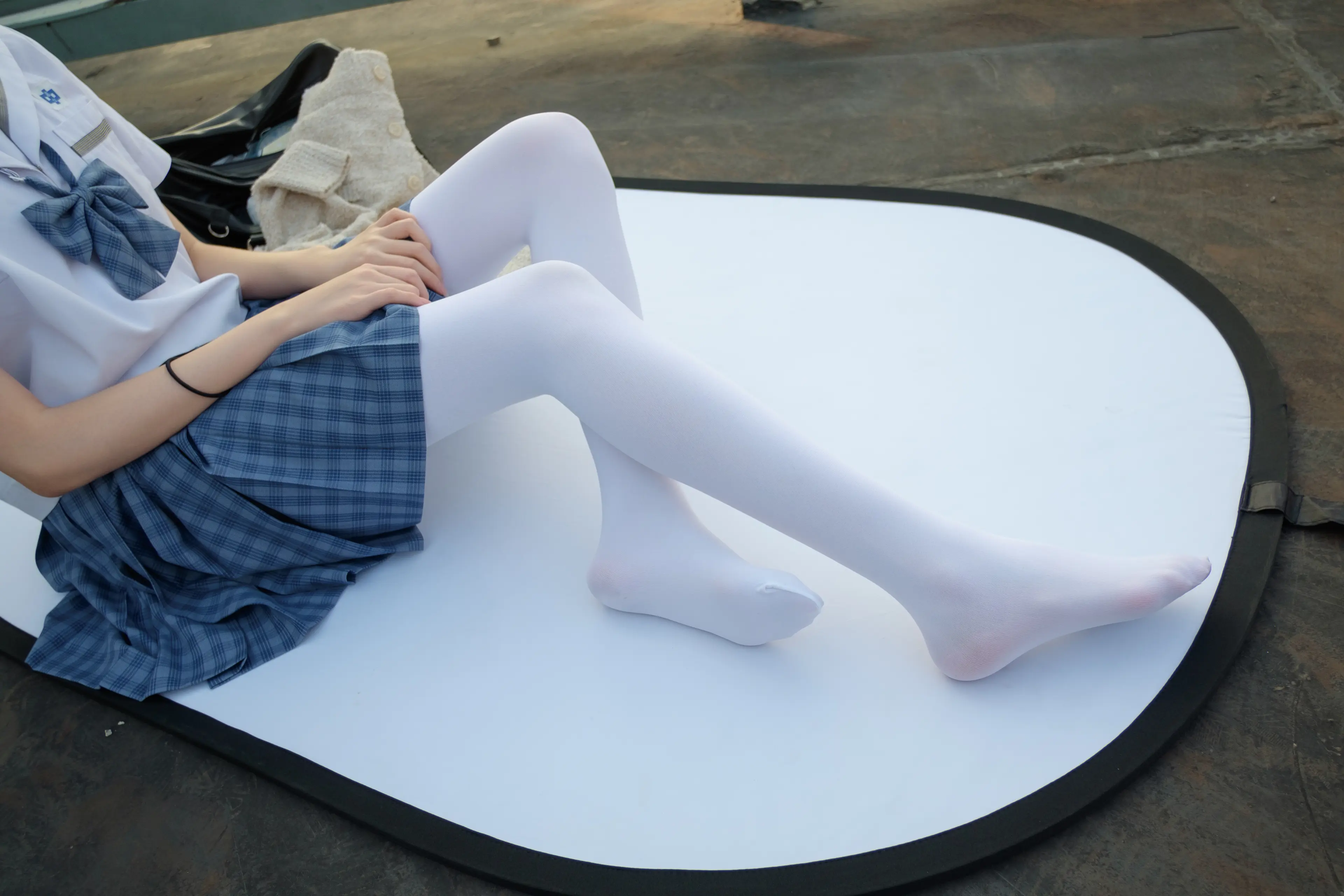 森萝财团 SSR 天台上的白丝 [74P]