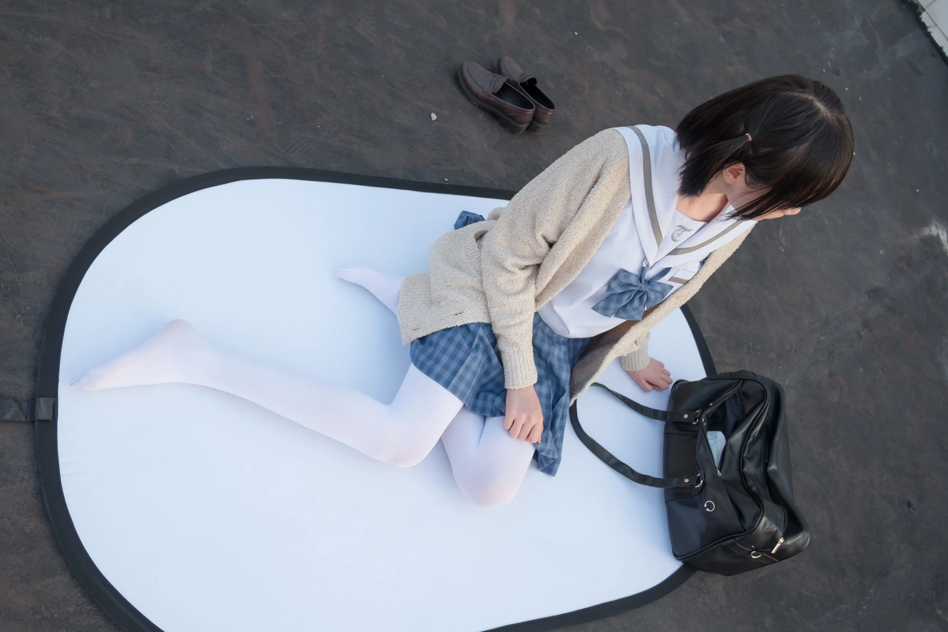 森萝财团 SSR 天台上的白丝 [74P]