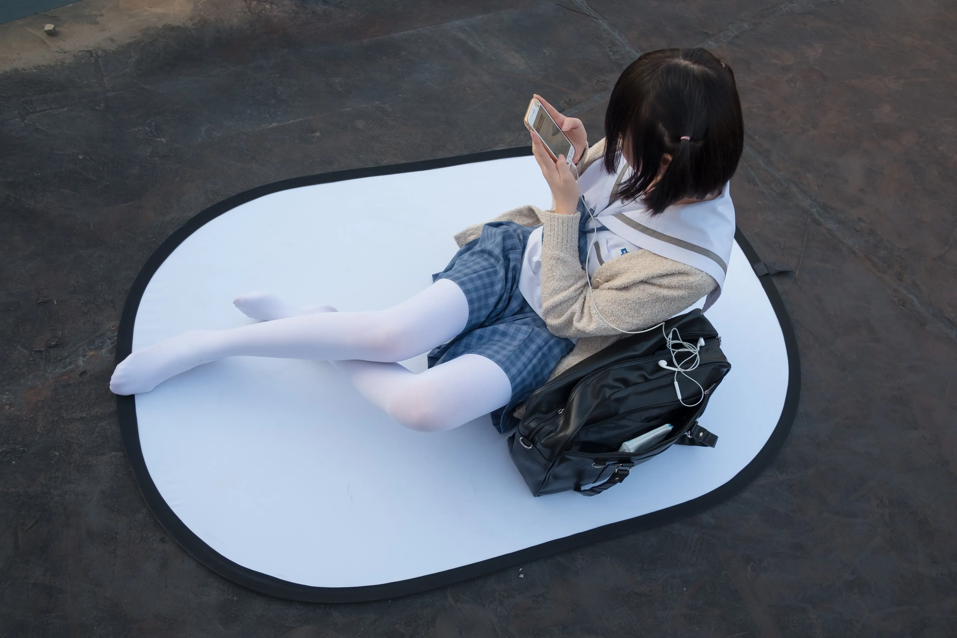 森萝财团 SSR 天台上的白丝 [74P]