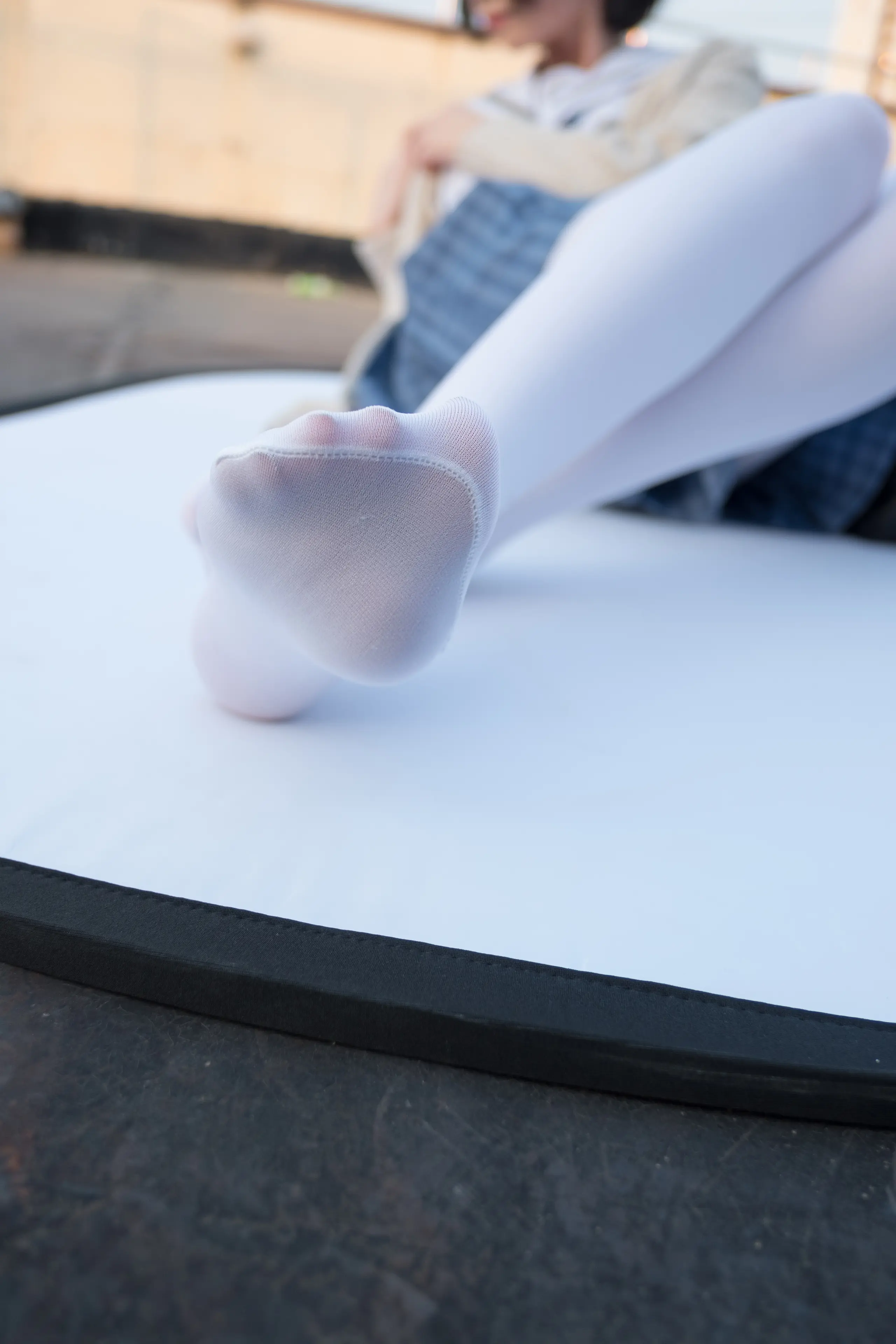 森萝财团 SSR 天台上的白丝 [74P]