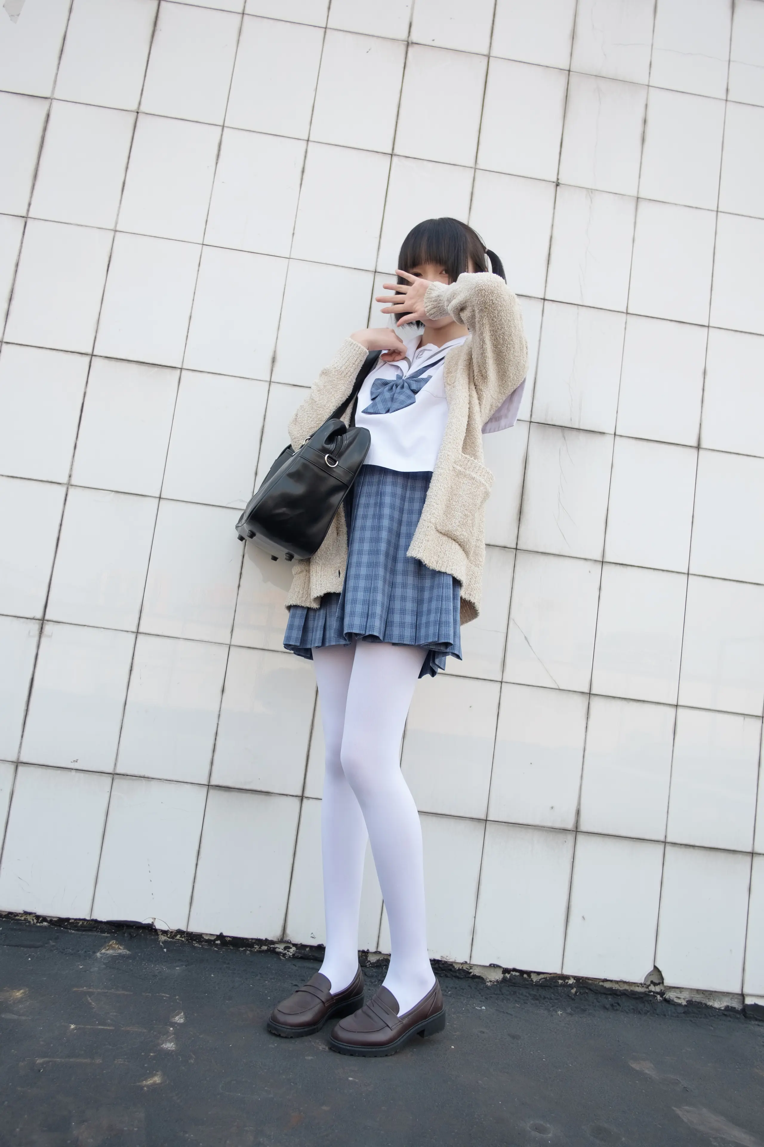 森萝财团 SSR 天台上的白丝 [74P]