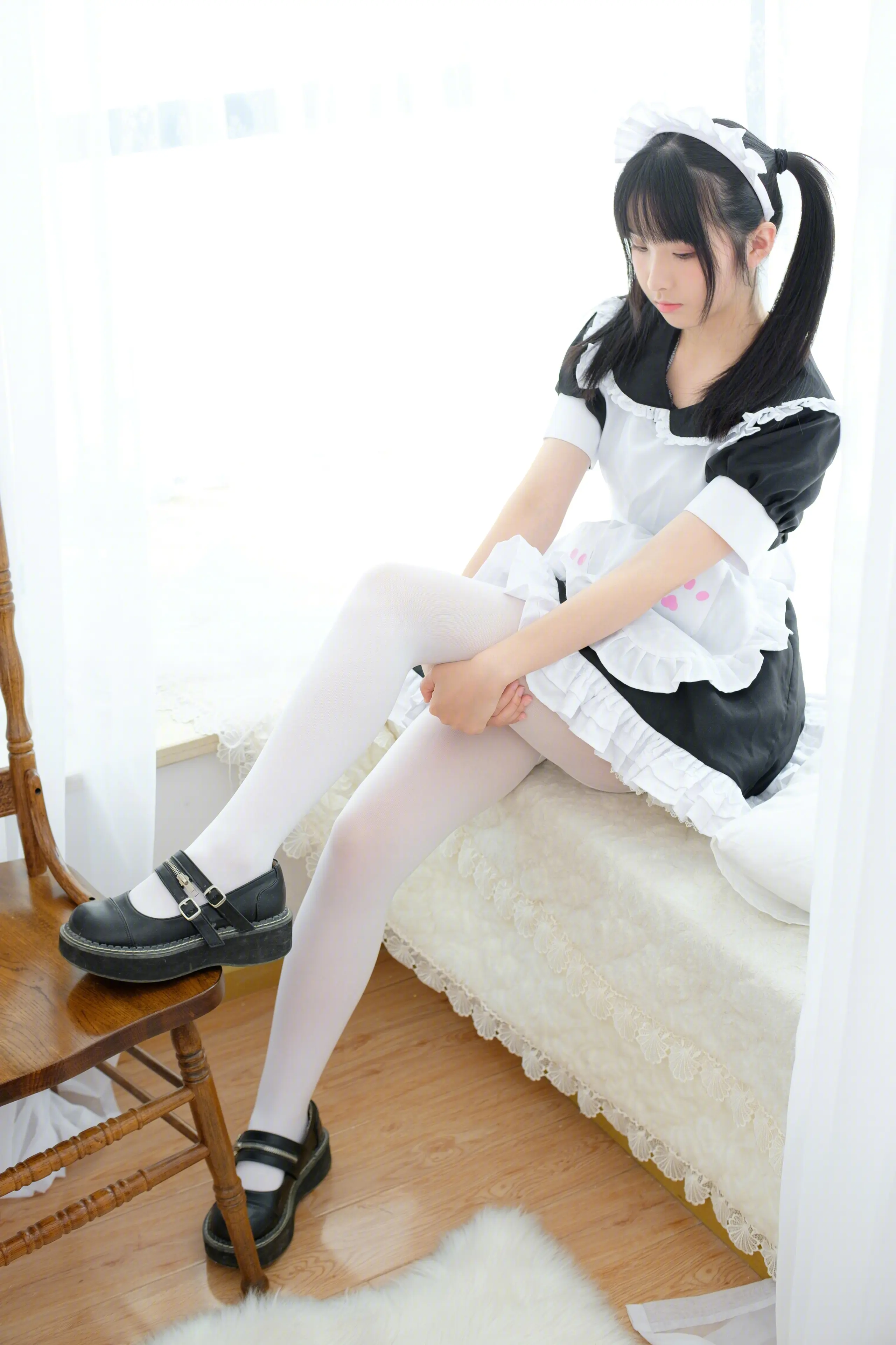 森萝财团 SSR 女仆的白丝 [71P]