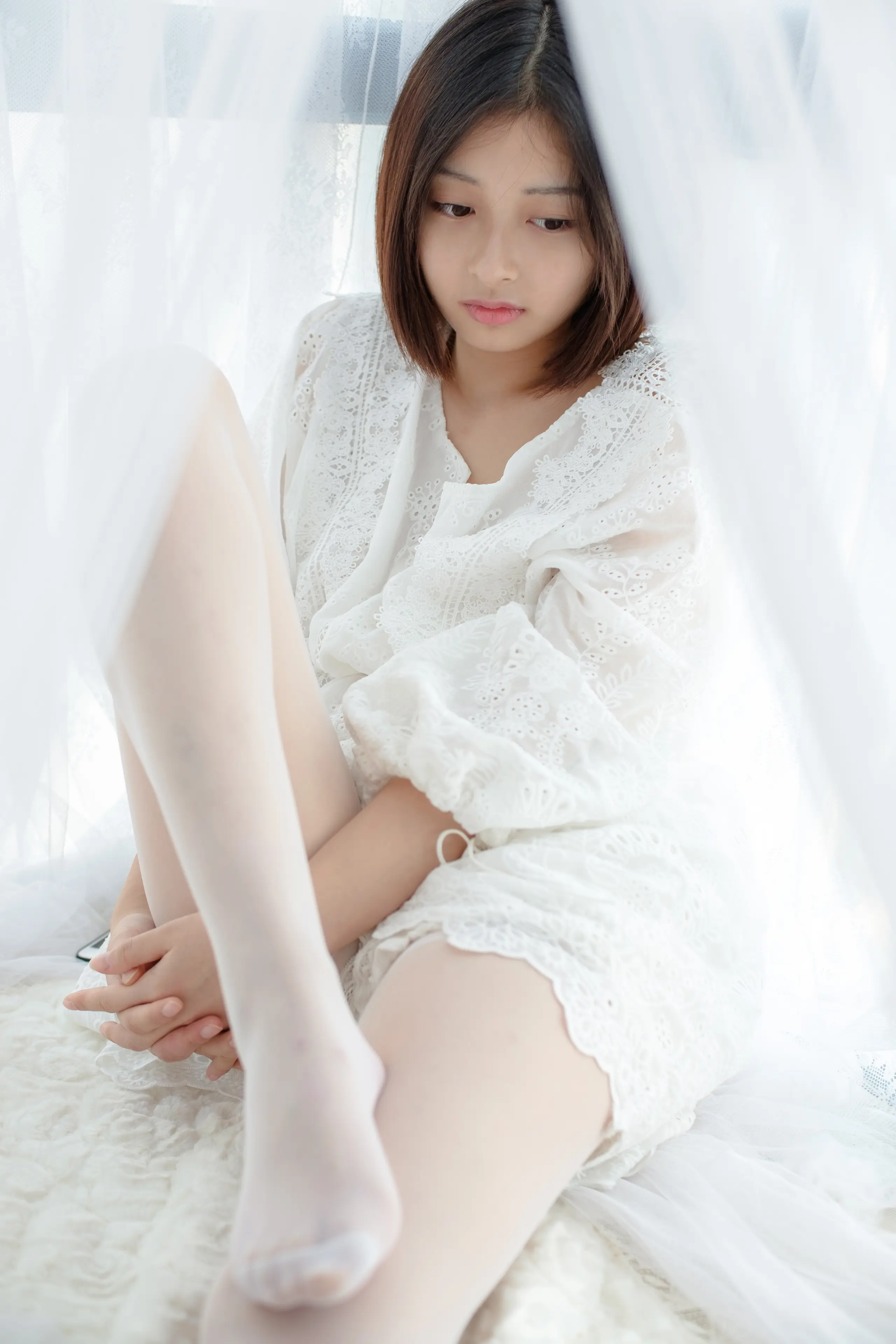 森萝财团 SSR 少女白色遐想 [161P]