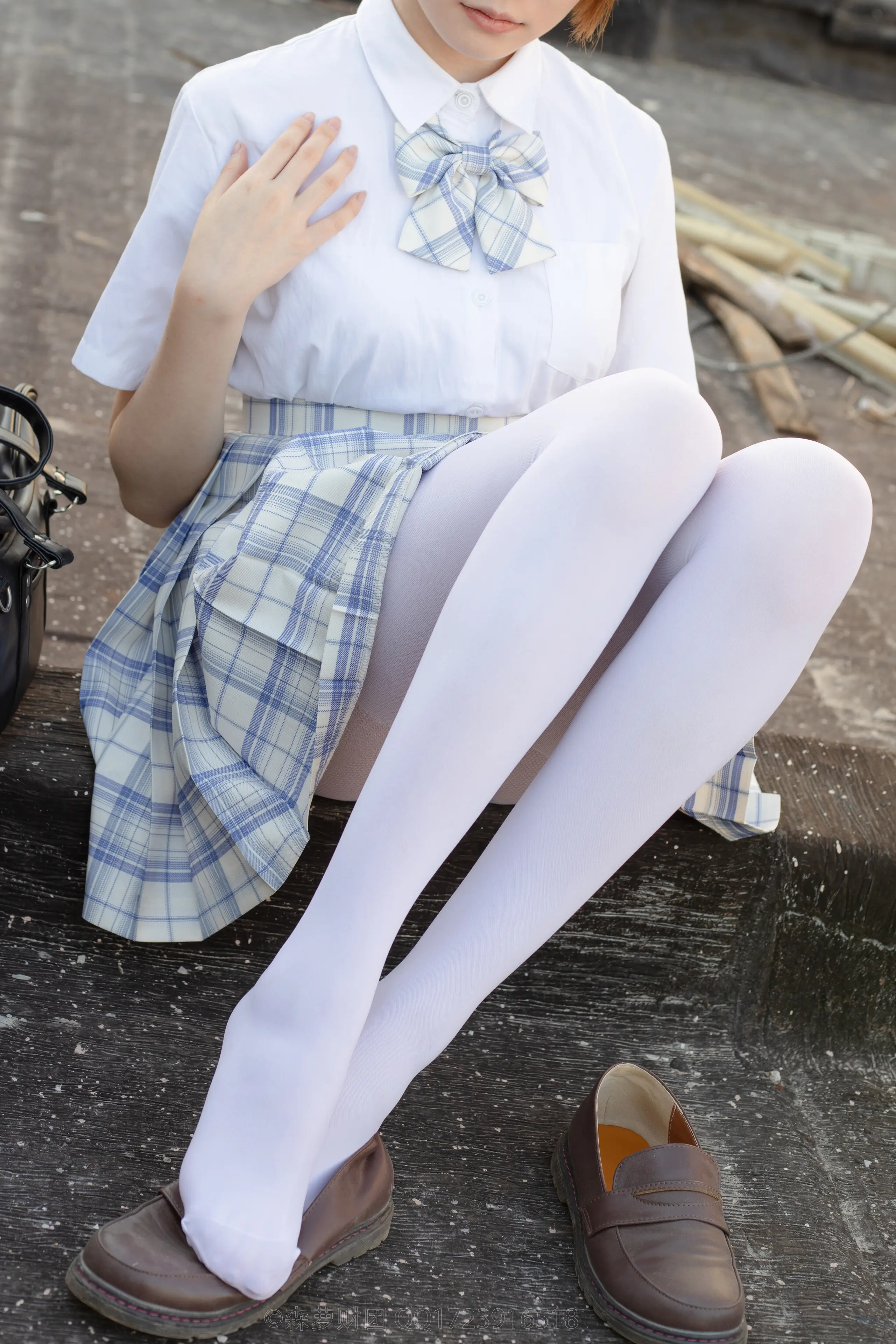 森萝财团 SSR 棉花糖白丝少女 [104P]