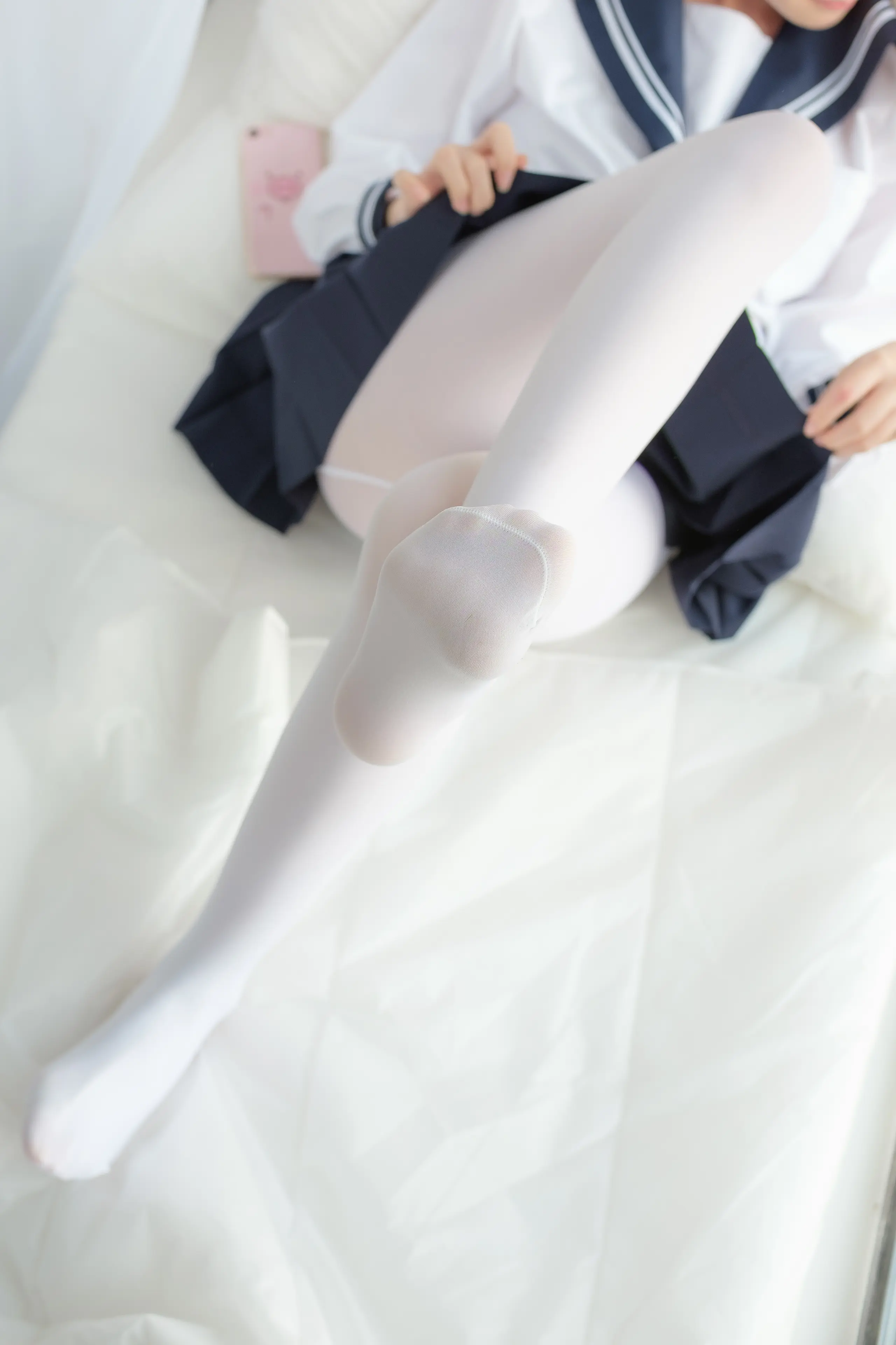 森萝财团 SSR 白丝水手服 [75P]