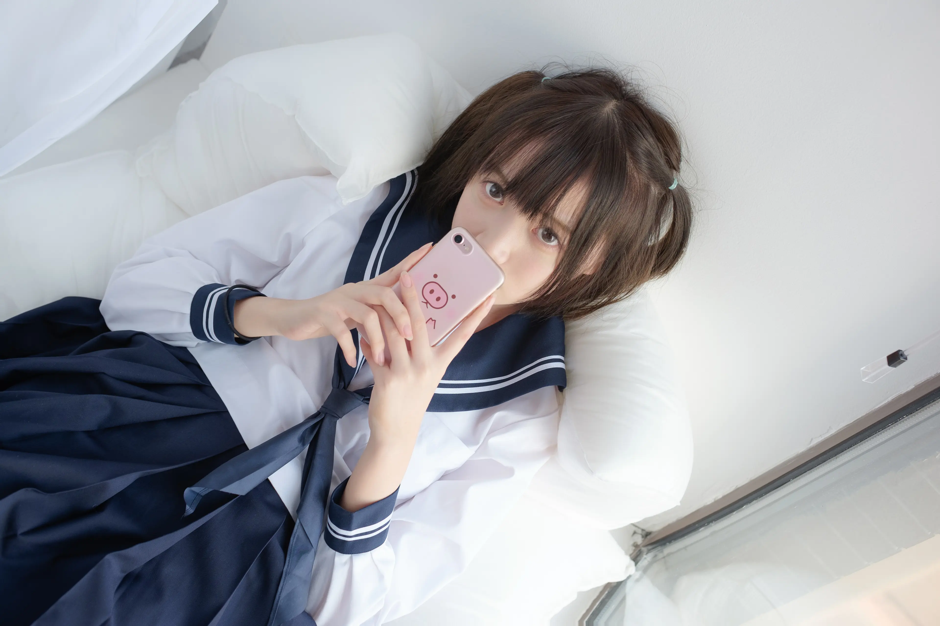 森萝财团 SSR 白丝水手服 [75P]