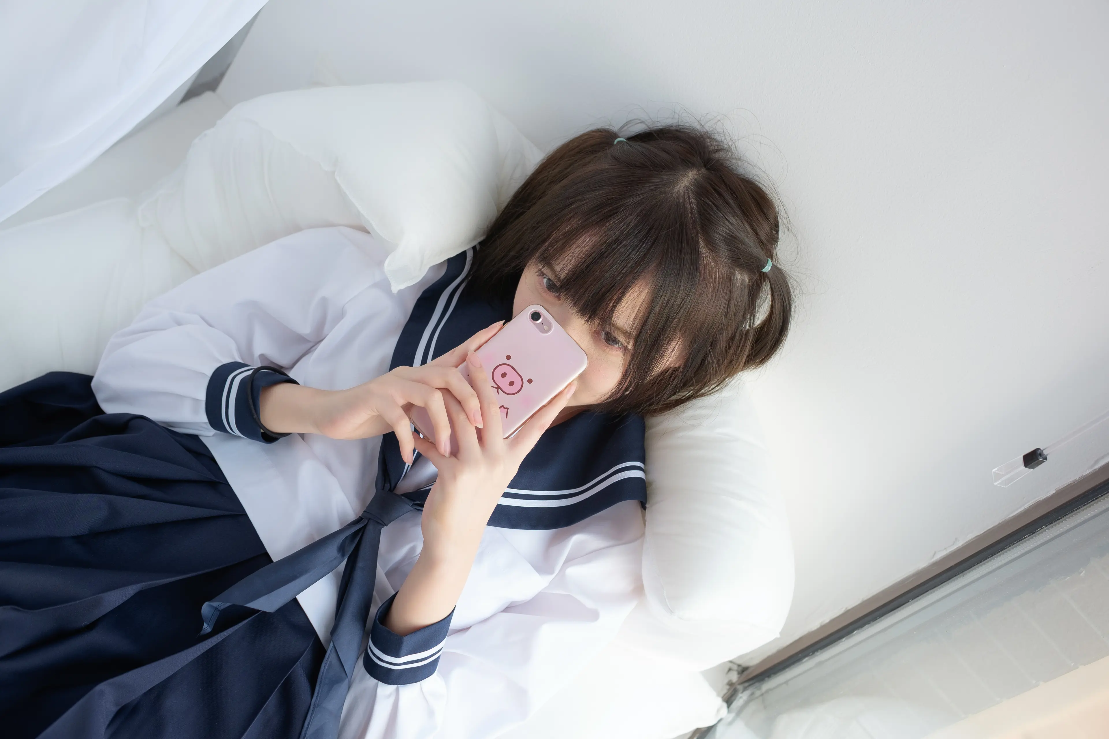 森萝财团 SSR 白丝水手服 [75P]