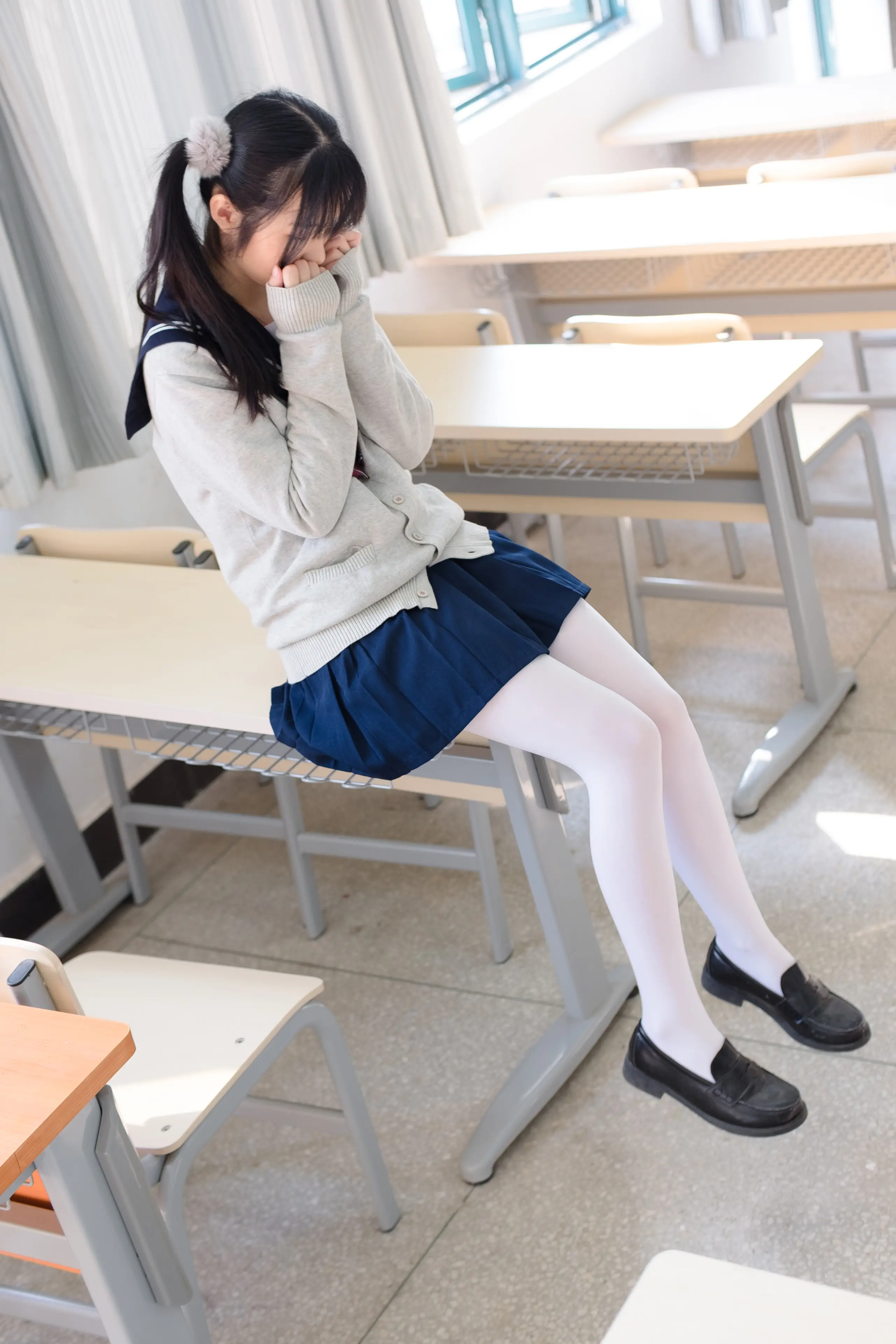 森萝财团 SSR JK白丝足控 [99P]