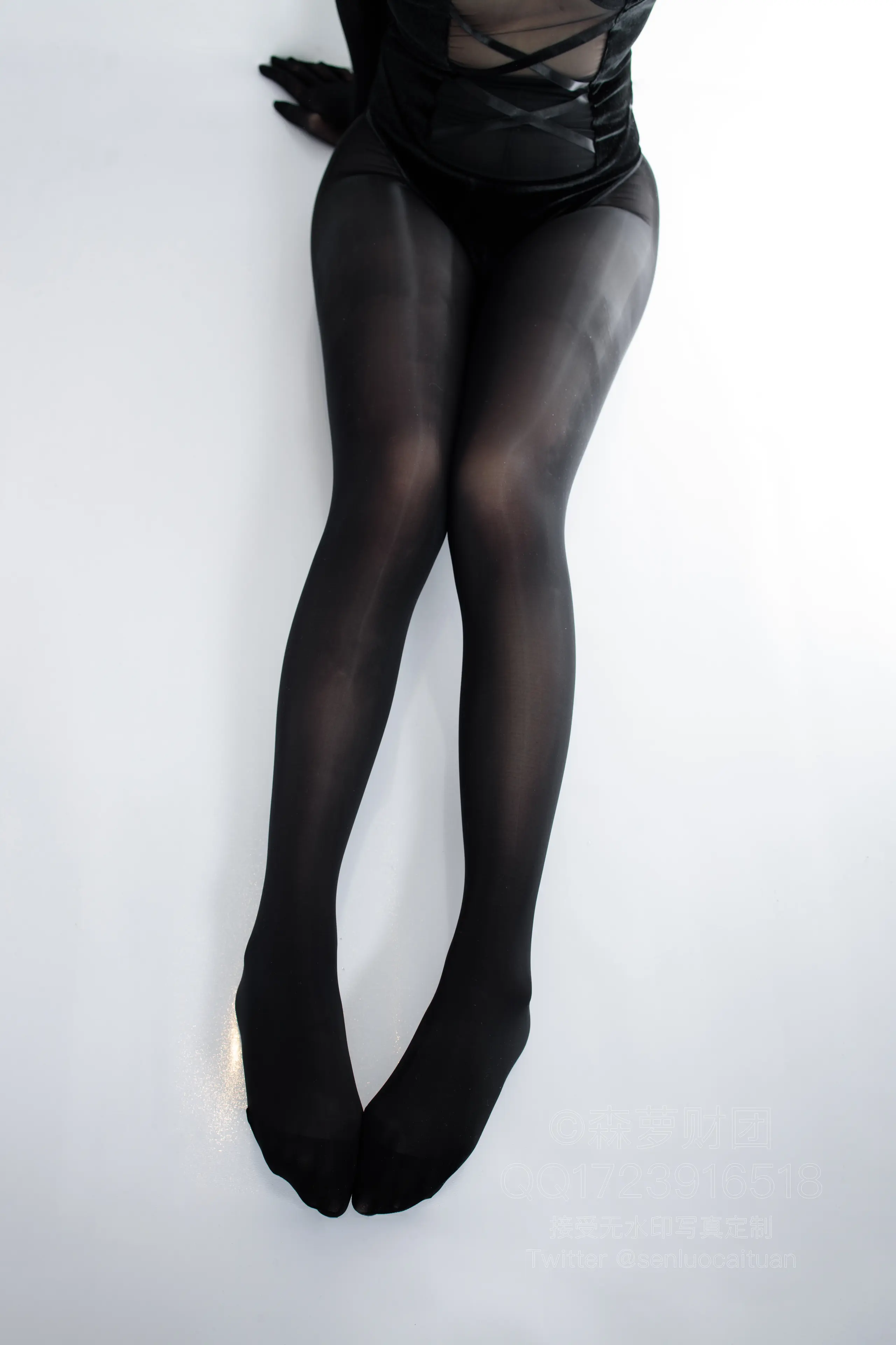 森萝财团 WTMSB 黑丝网袜兔女郎 [142P]