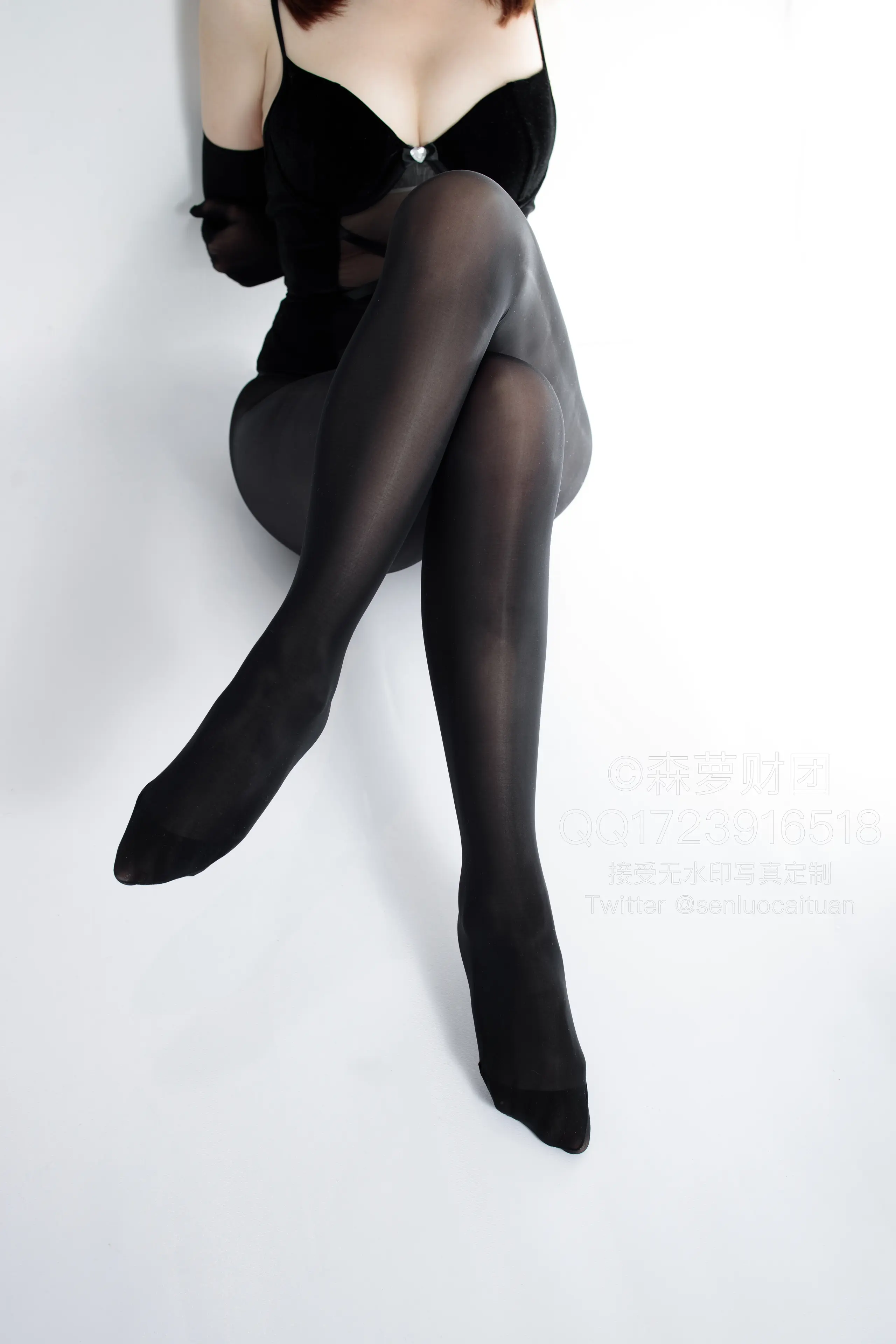 森萝财团 WTMSB 黑丝网袜兔女郎 [142P]