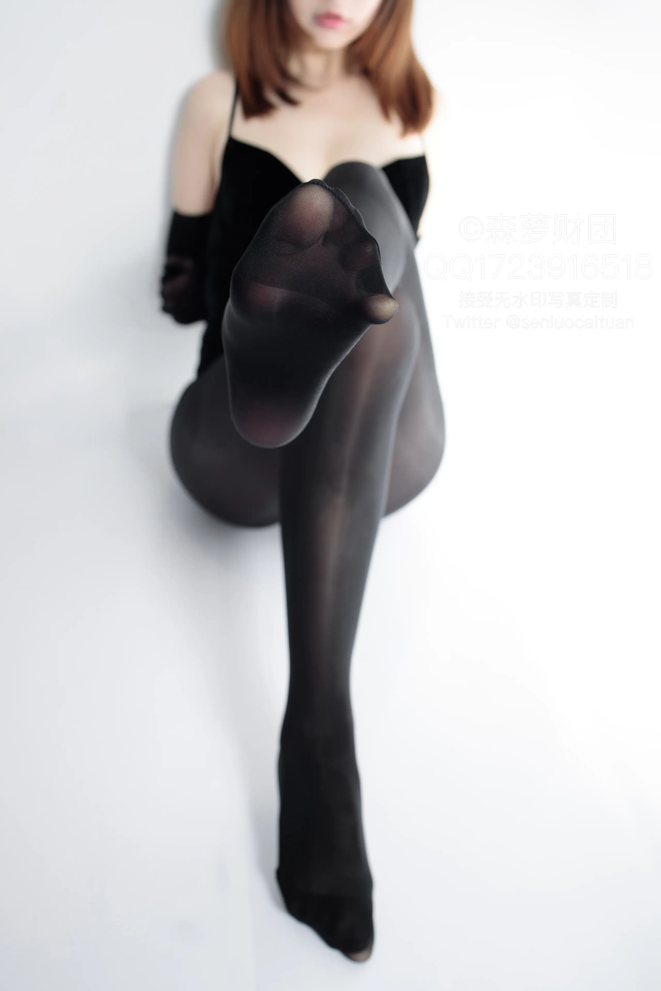 森萝财团 WTMSB 黑丝网袜兔女郎 [142P]