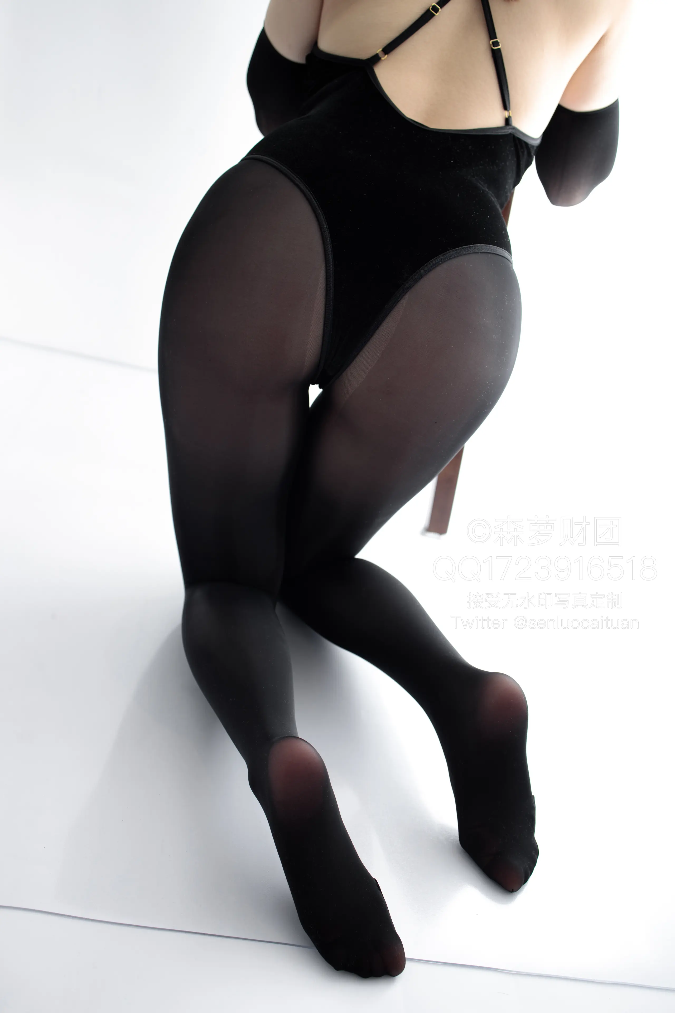 森萝财团 WTMSB 黑丝网袜兔女郎 [142P]