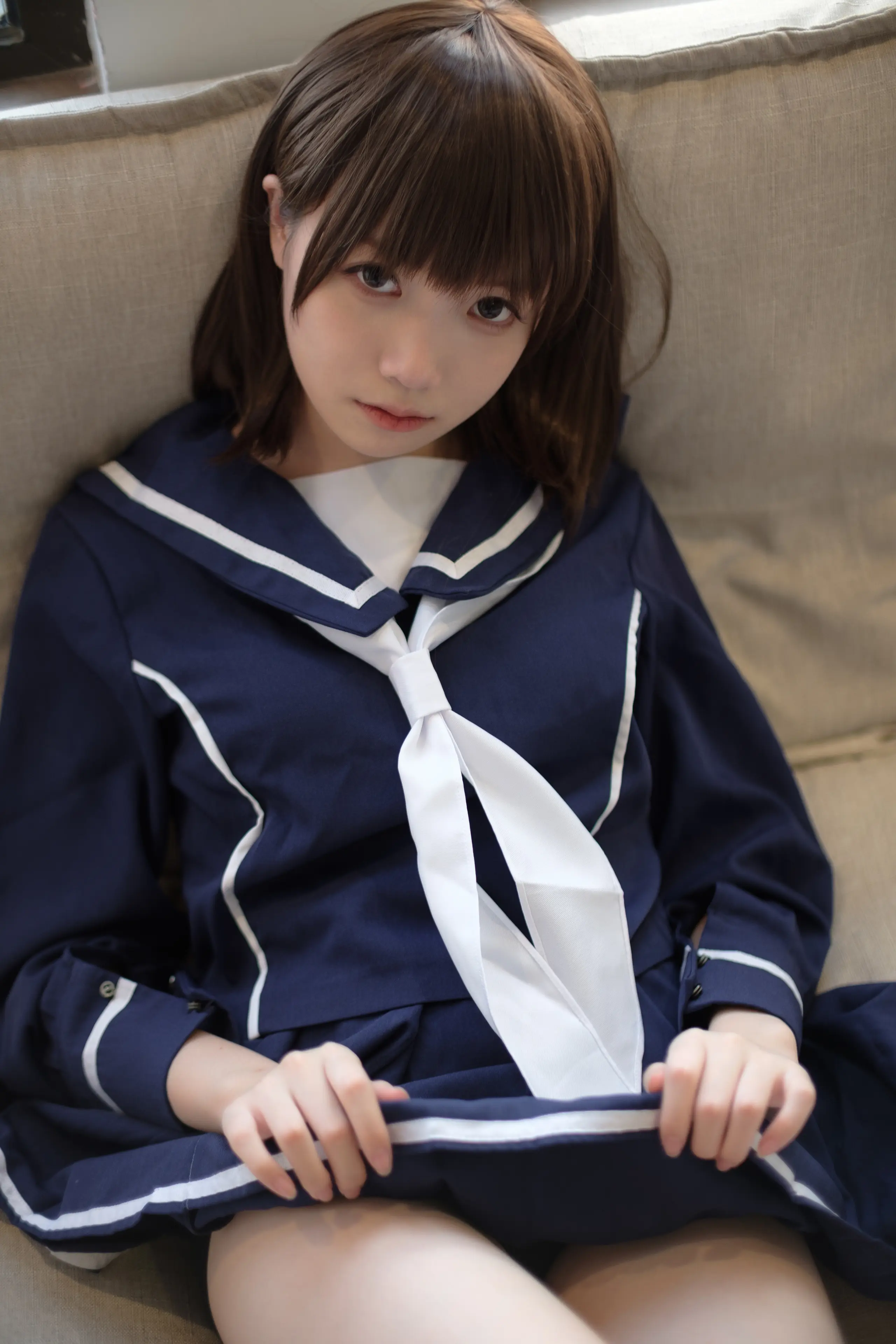 森萝财团 X 天台黑丝水手服 [110P]