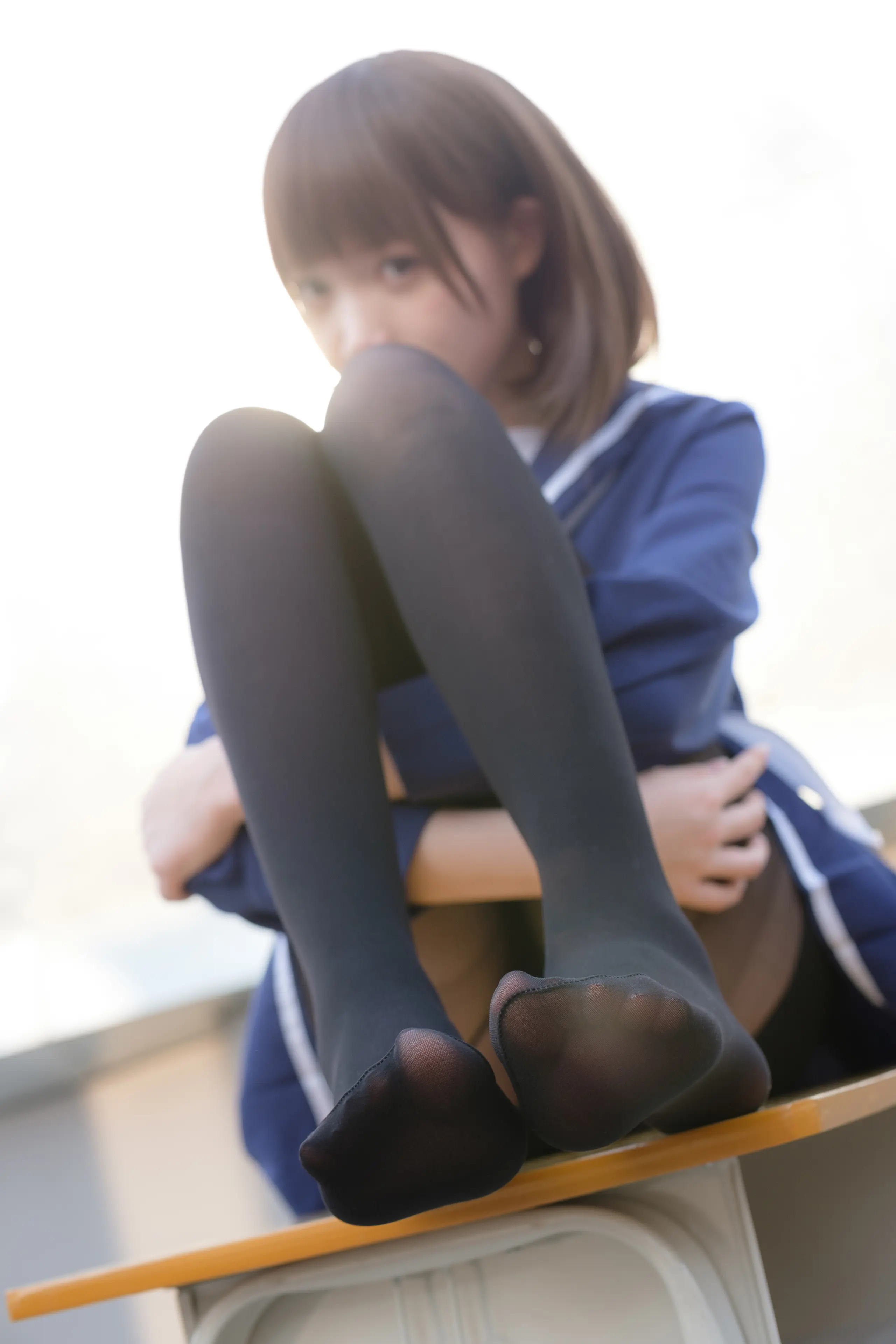 森萝财团 X 天台黑丝水手服 [110P]