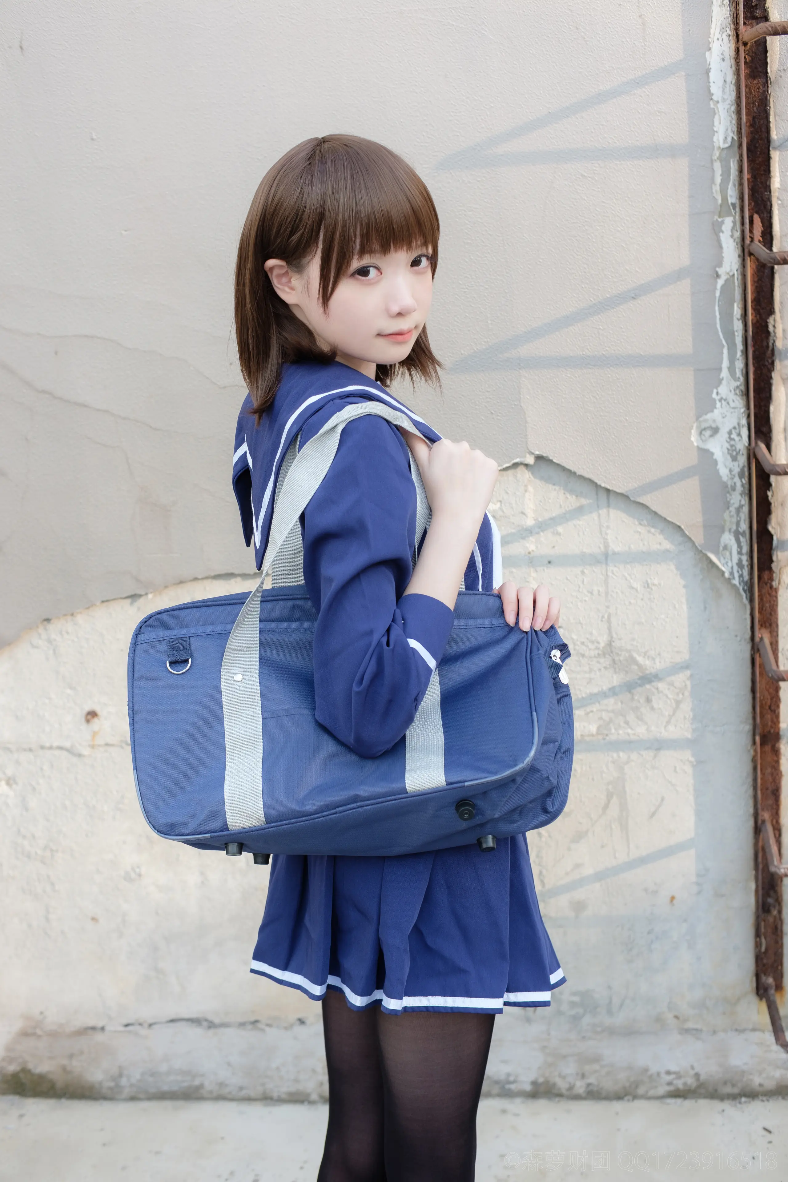 森萝财团 X 天台黑丝水手服 [110P]