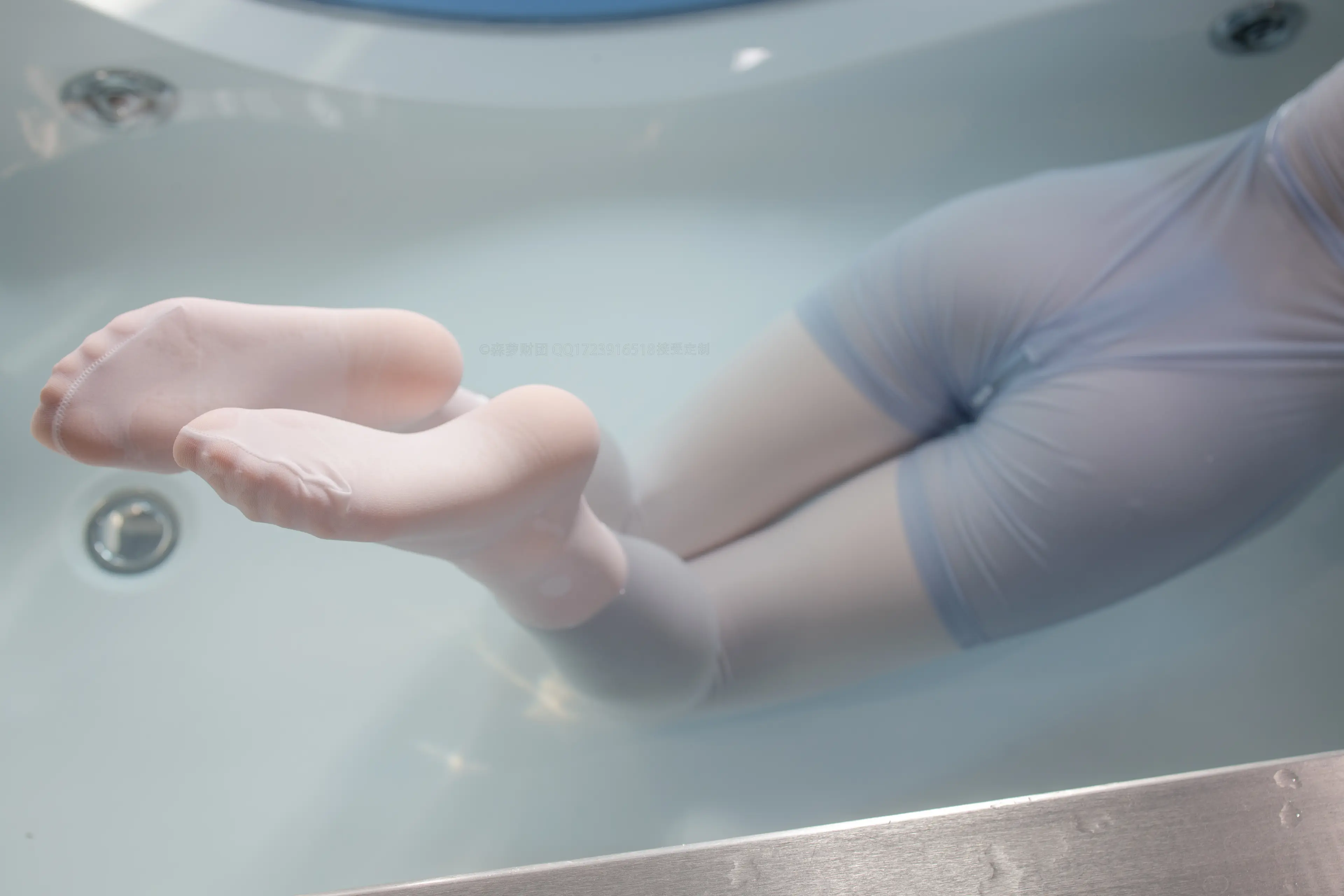 森萝财团 X 湿身120D白丝 [165P]