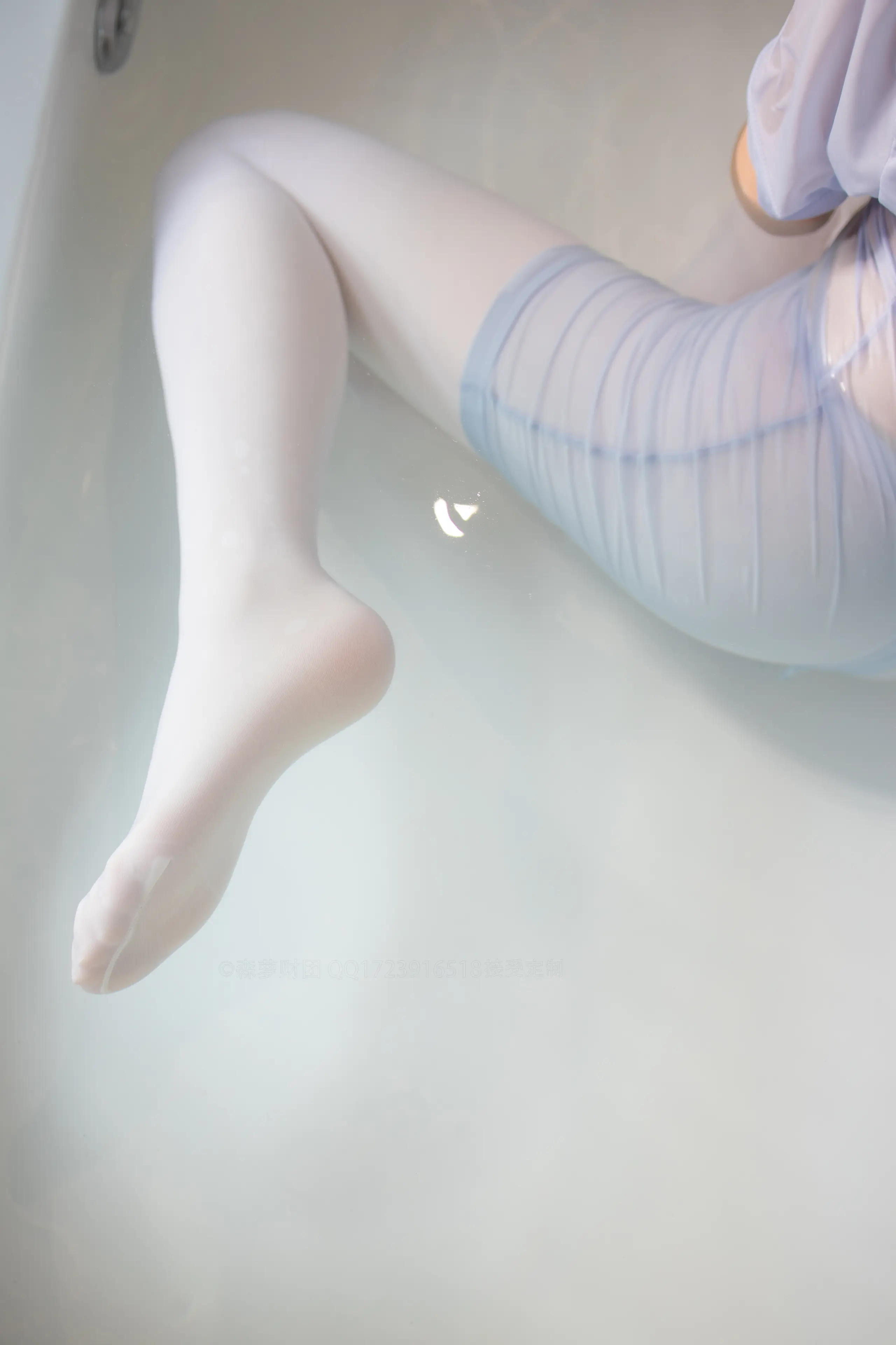 森萝财团 X 湿身120D白丝 [165P]